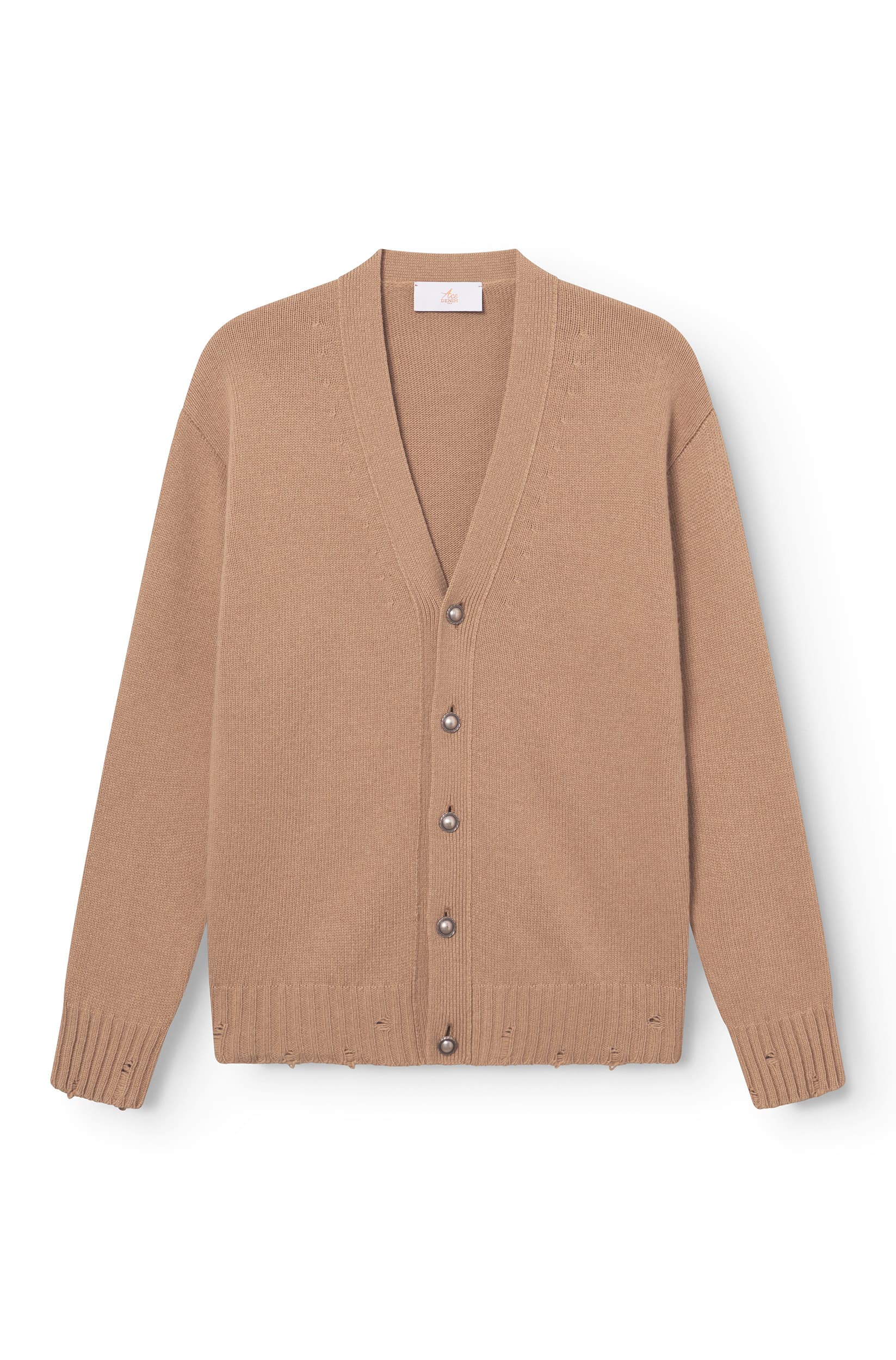 Cardigan homme et cachemire Vue 2 - Ace Denim Paris