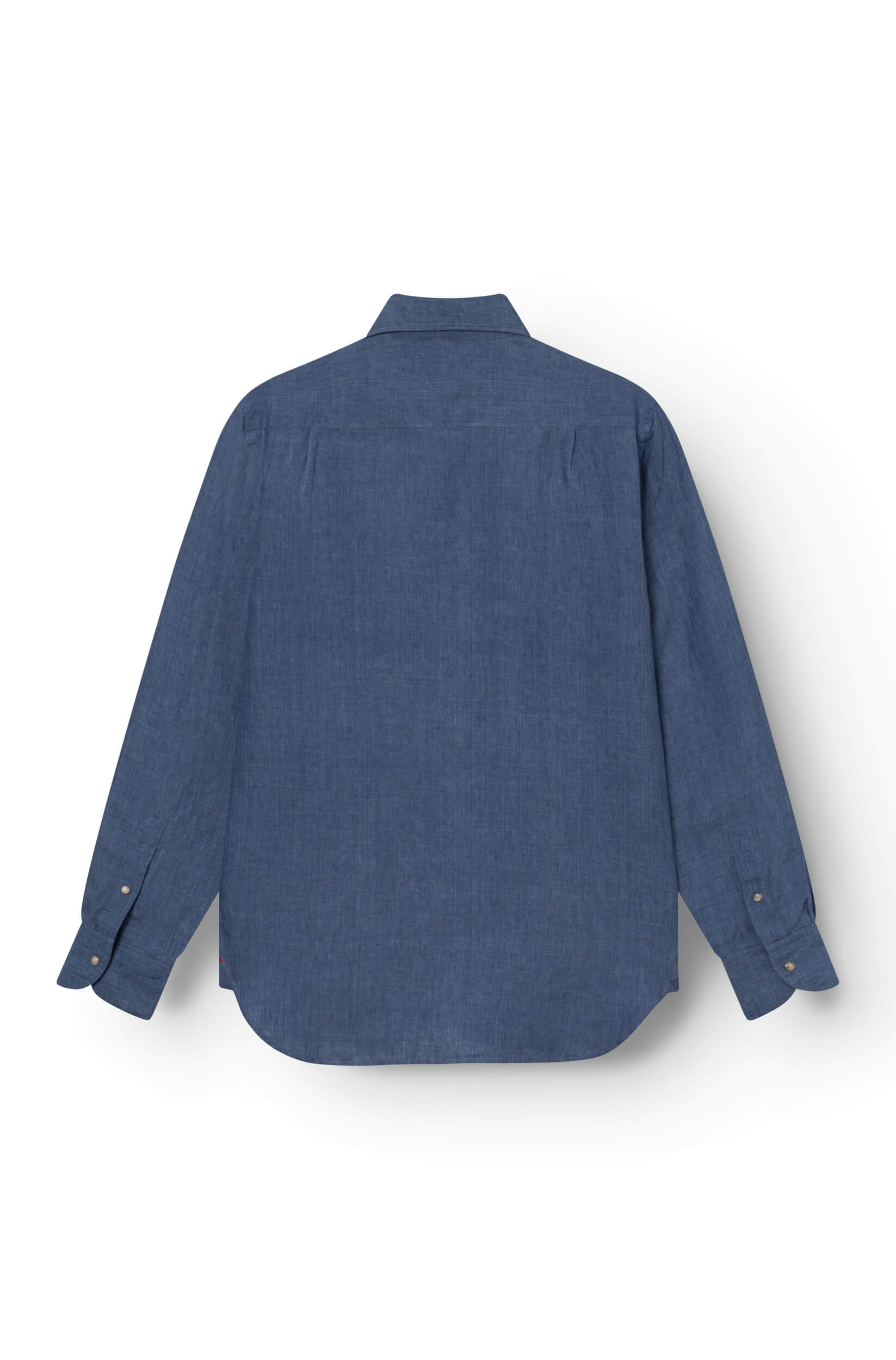 Ace Denim - Chemise en lin Homme - Bleu Indigo