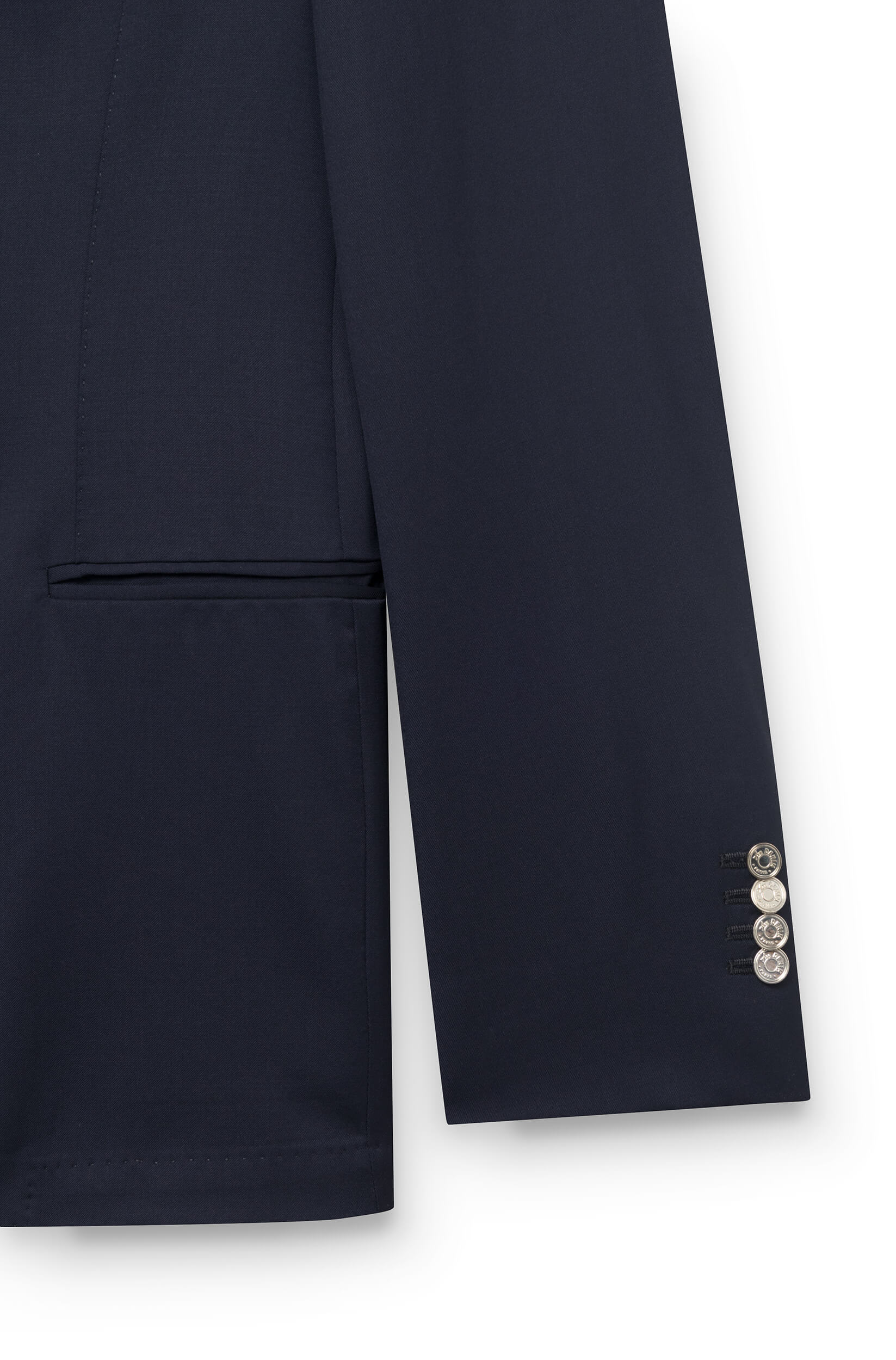 ace denim - blazer croisé marine - manche