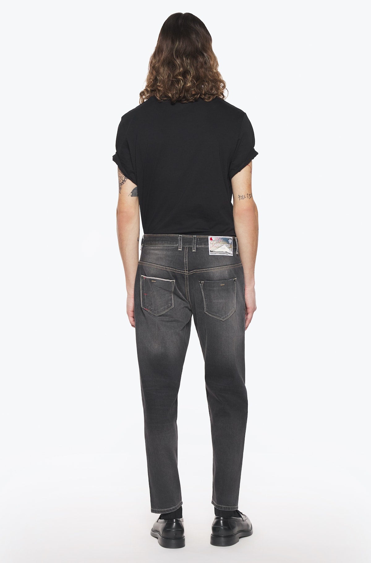Jeans Japan selvedge homme gris Vue 4 - Ace Denim Paris