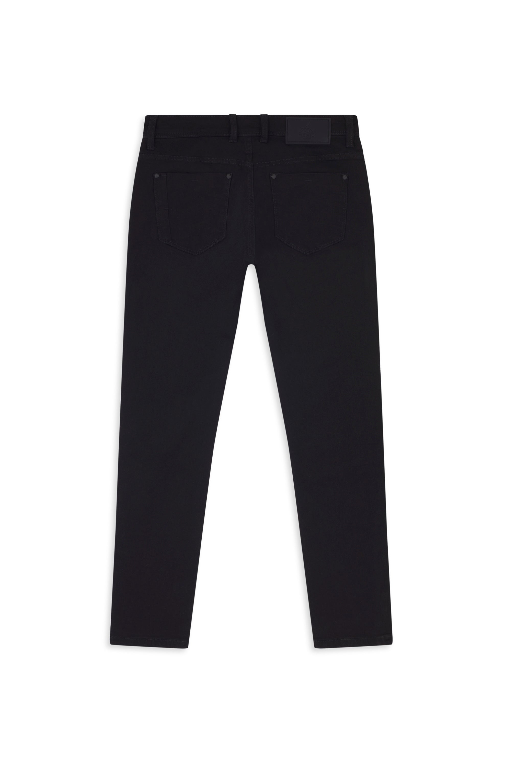 Jeans slim homme noir overdye Vue 5 - Ace Denim Paris