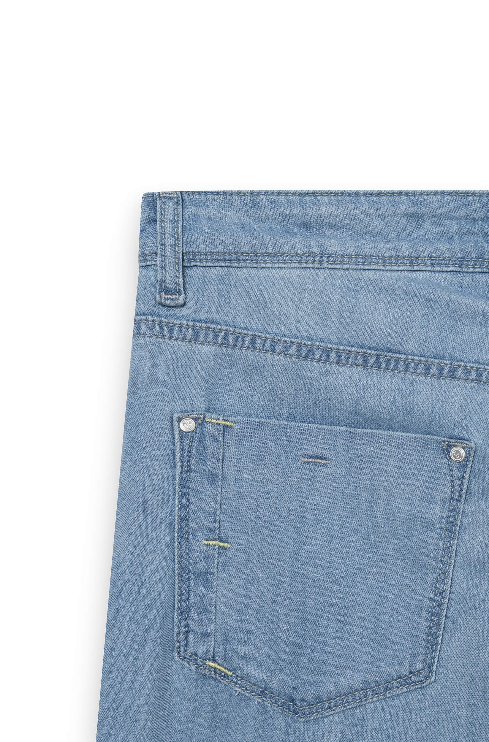 Jeans slim homme bleu délavé Vue 2 - Ace Denim Paris