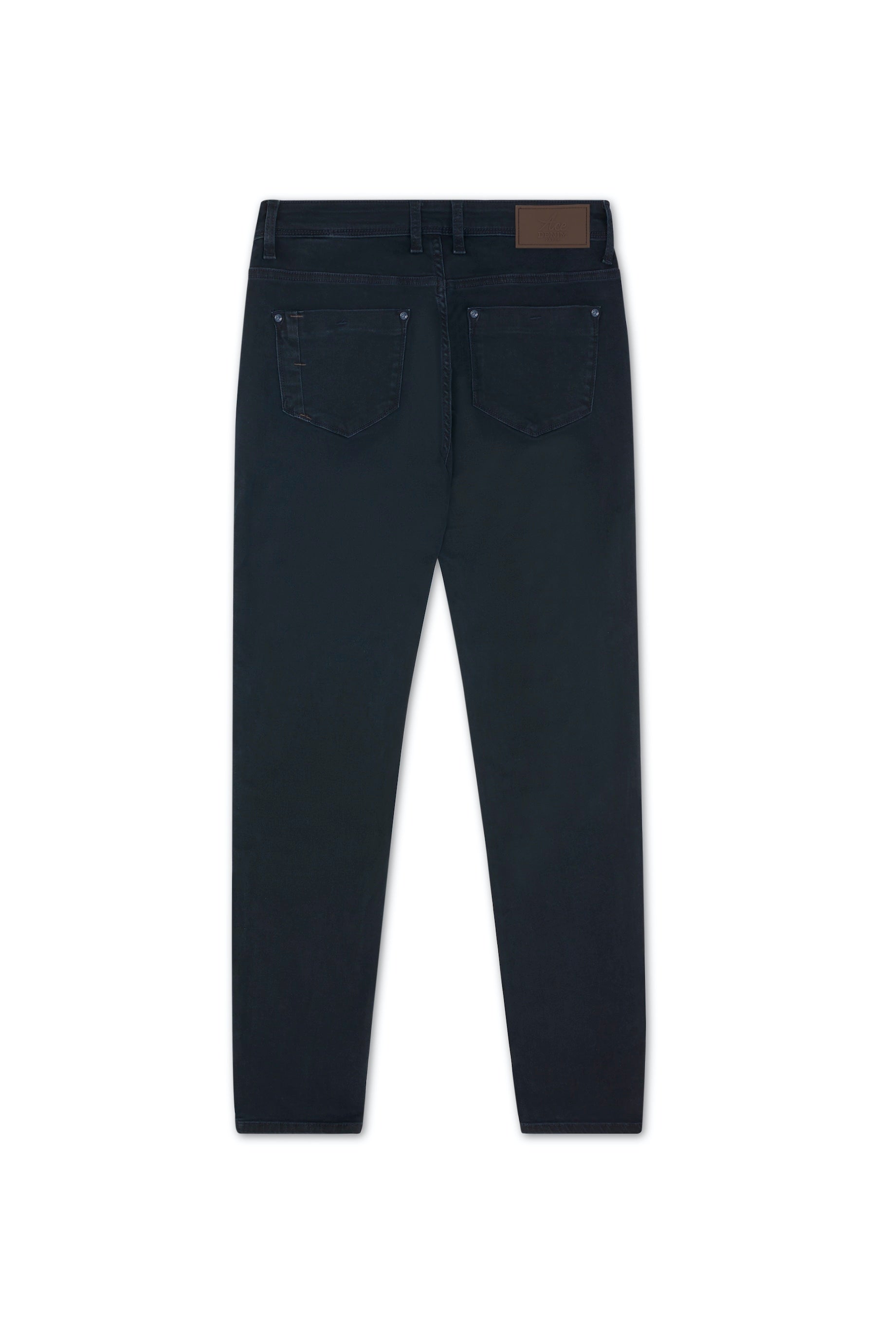 Jeans slim homme bleu nuit brun Vue 5 - Ace Denim Paris