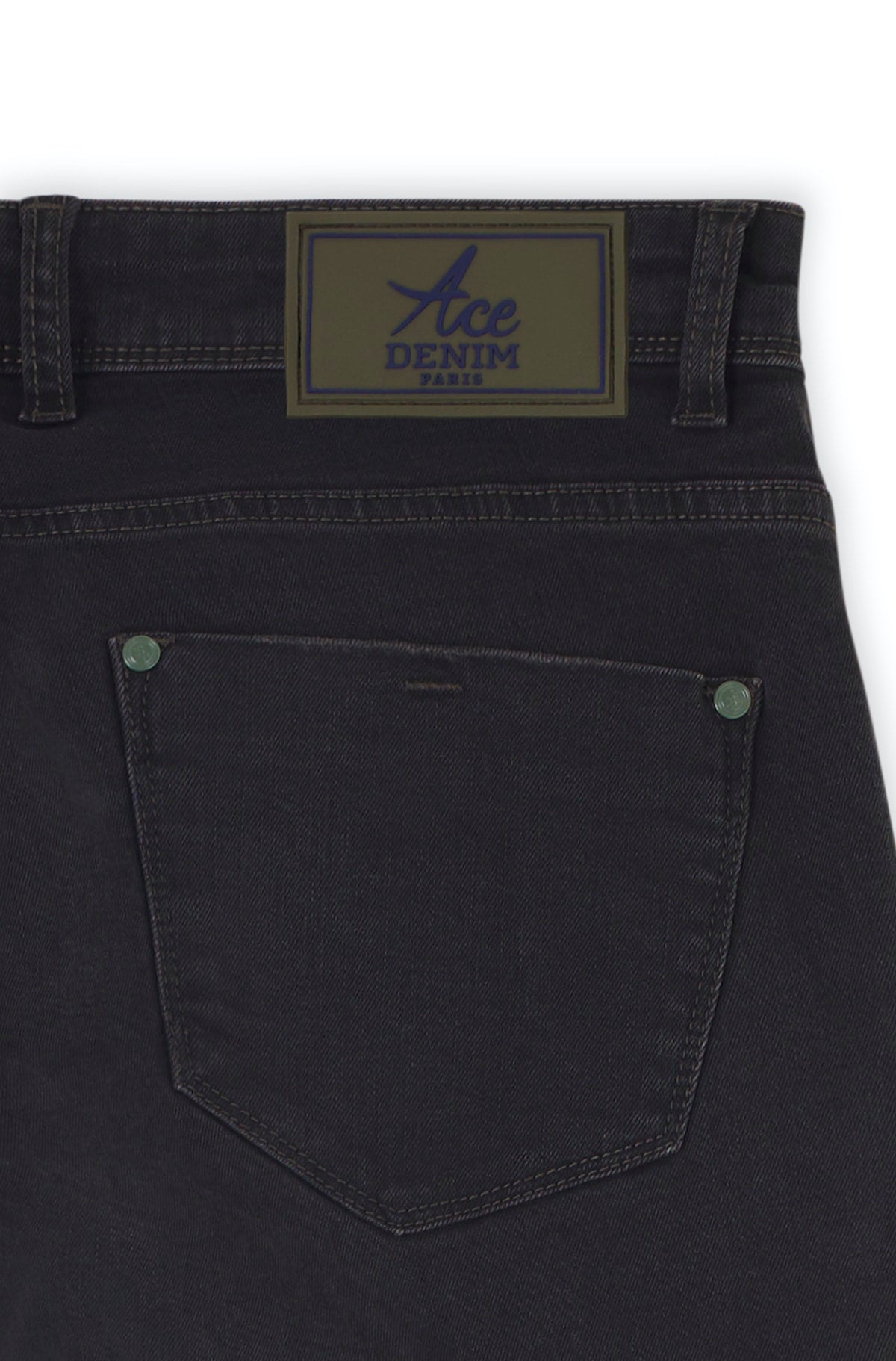 Pantalon Milano homme gris foncé Vue 4 - Ace Denim Paris