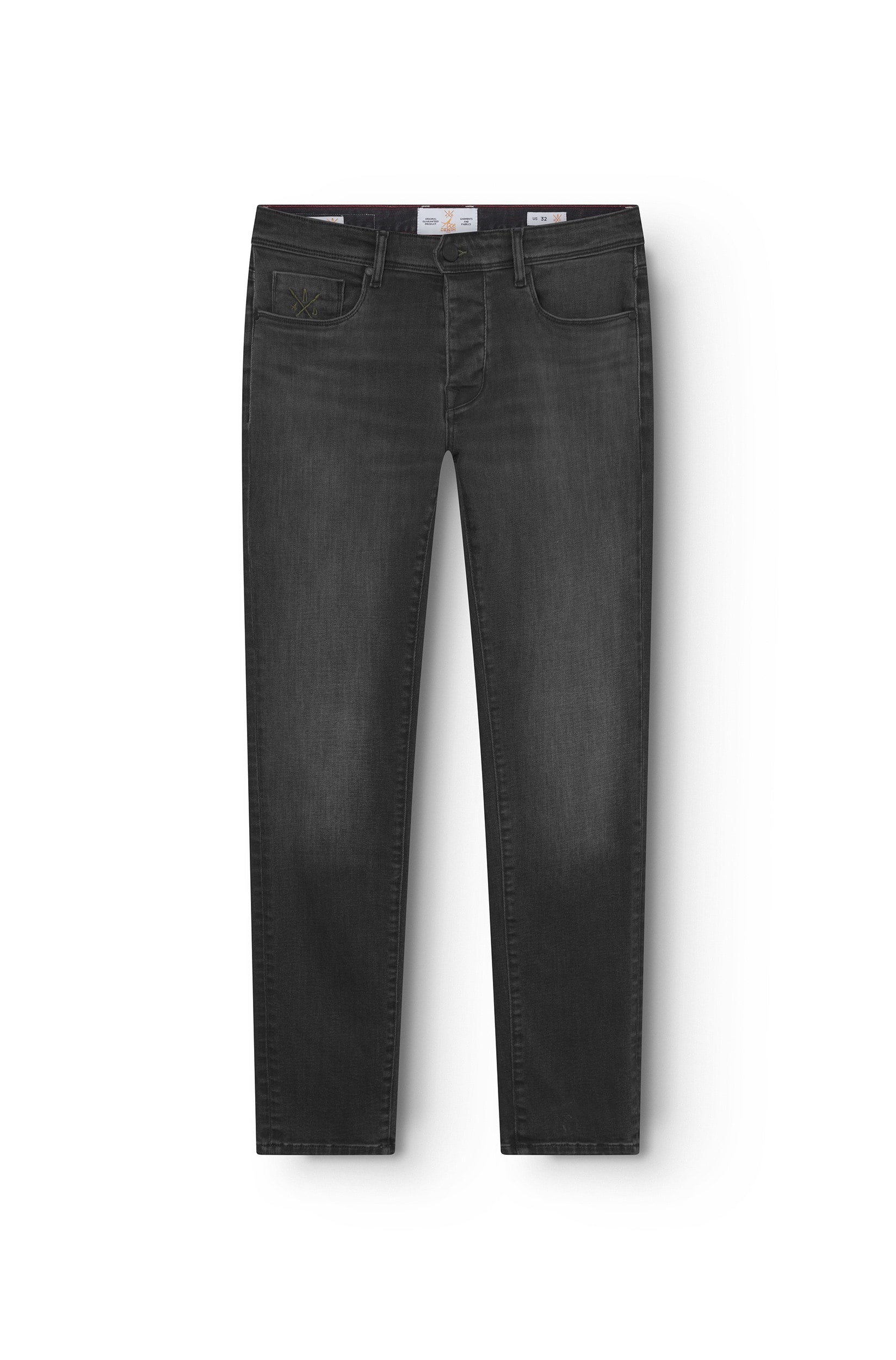 gray slim men&
