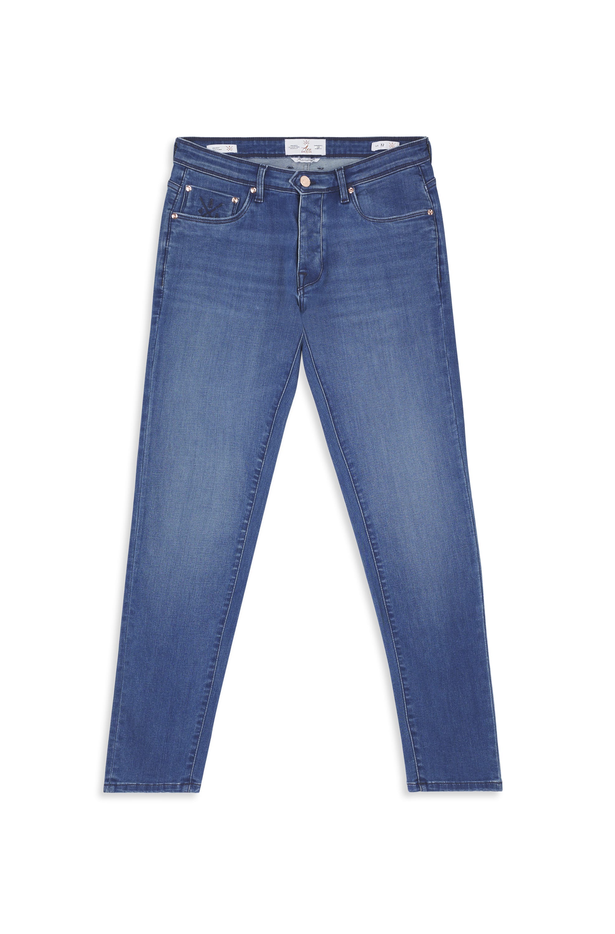 jeans homme bleu navy coupe slim