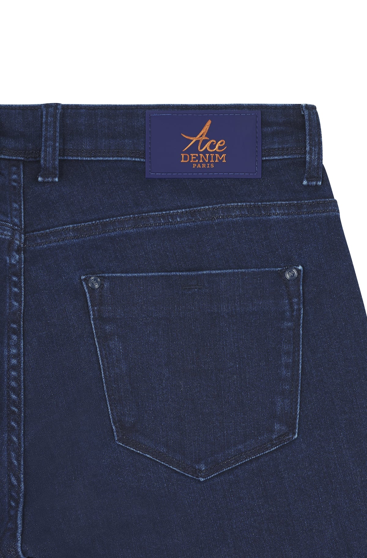 Pantalon Milano homme bleu Vue 4 - Ace Denim Paris