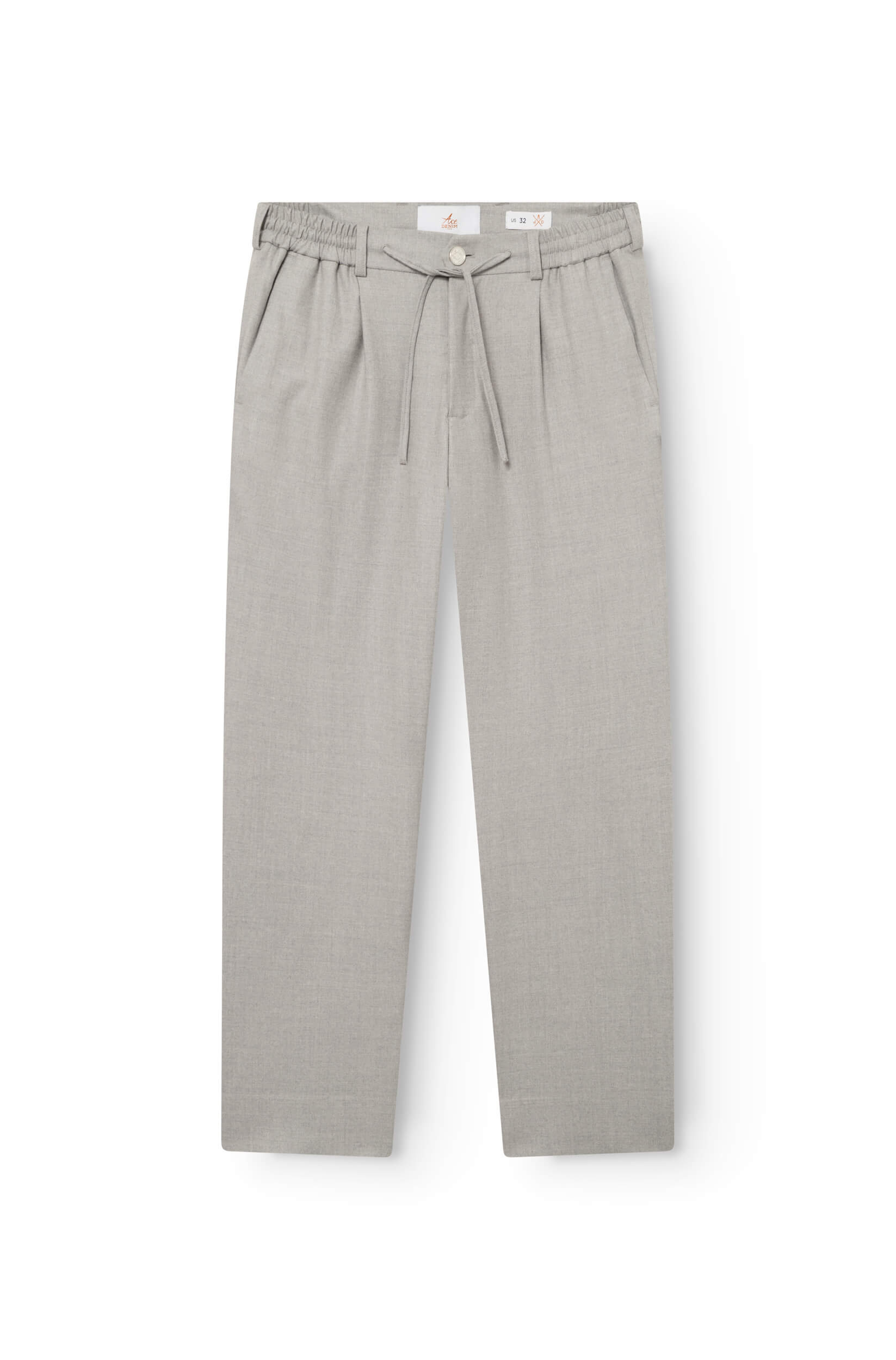 Pantalon gris clair vue de face