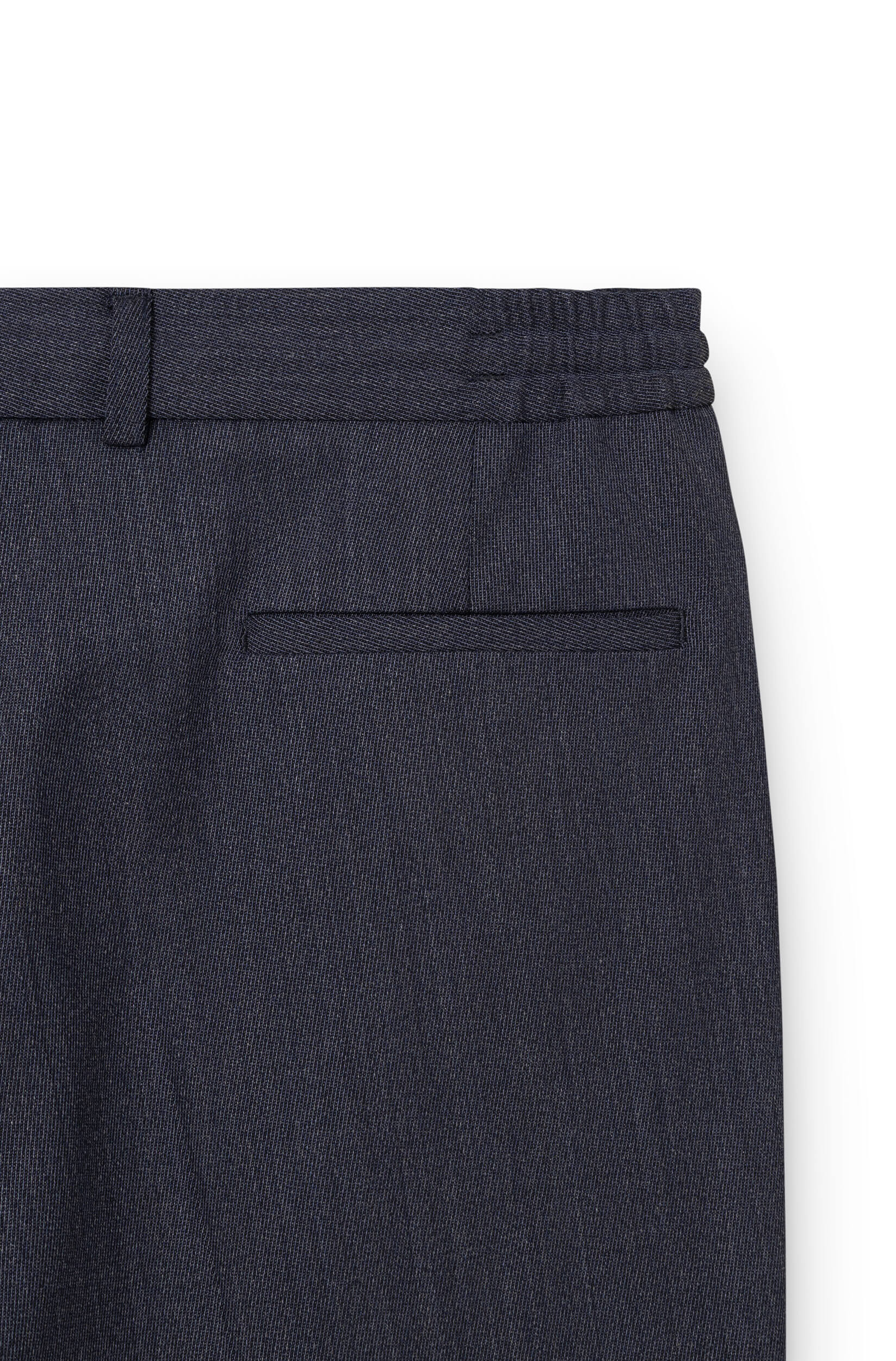 AD 37 - Virgin Wool Trousers in Indigo
