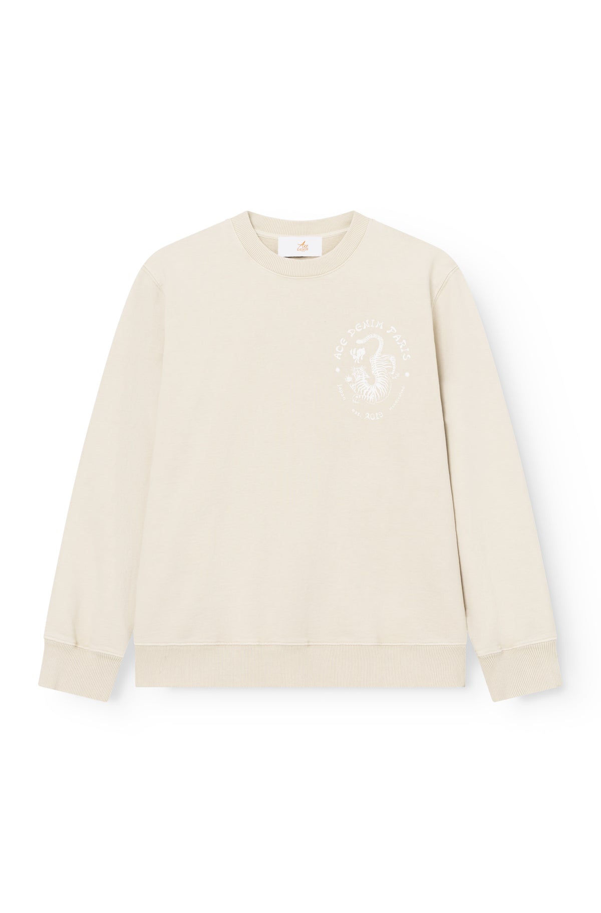 AD 191 - Beige Jersey Sweat-shirt