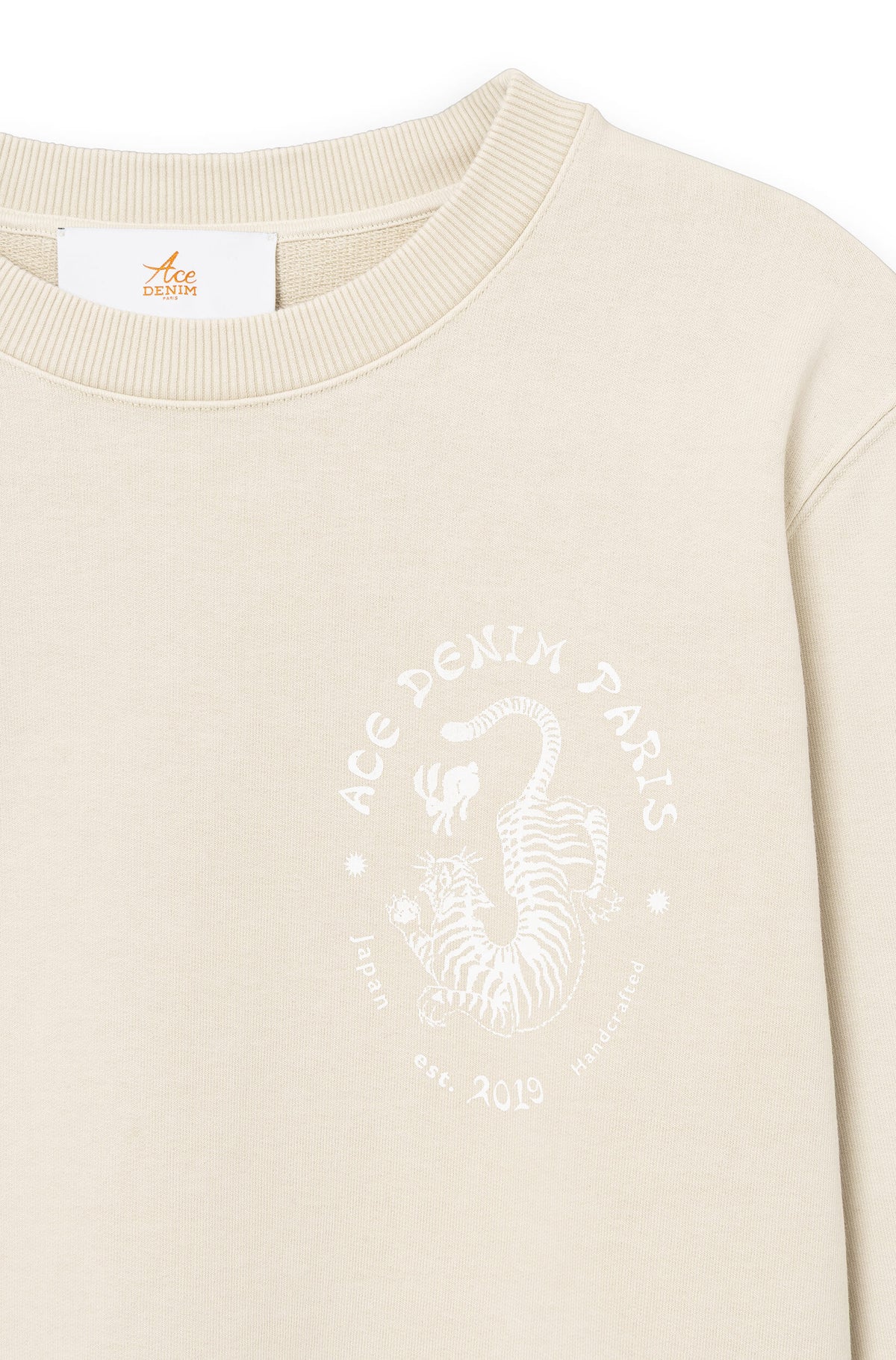 AD 191 - Beige Jersey Sweat-shirt