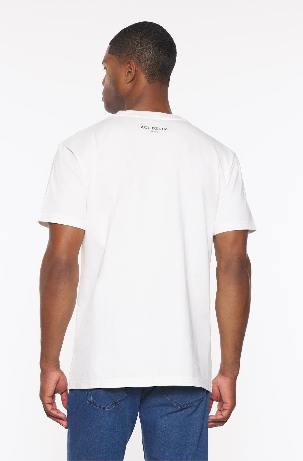 T-shirt homme tomate rouge Vue 2 - Ace Denim Paris