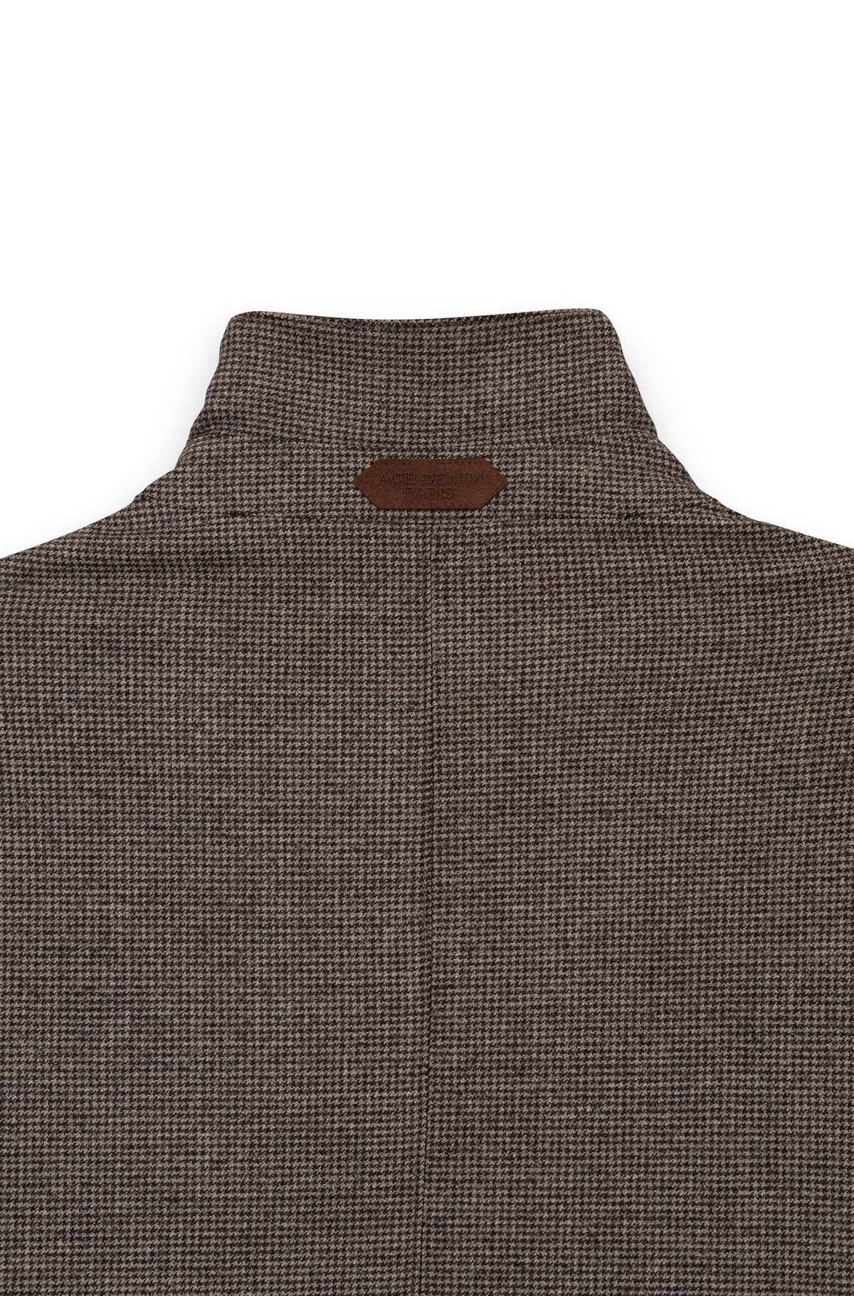 AD 153 - Merino Wool Jacket Brown Houndstooth