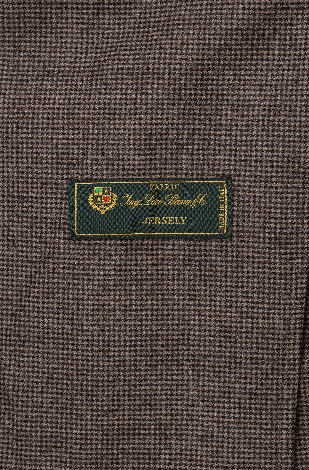 AD 153 - Merino Wool Jacket Brown Houndstooth