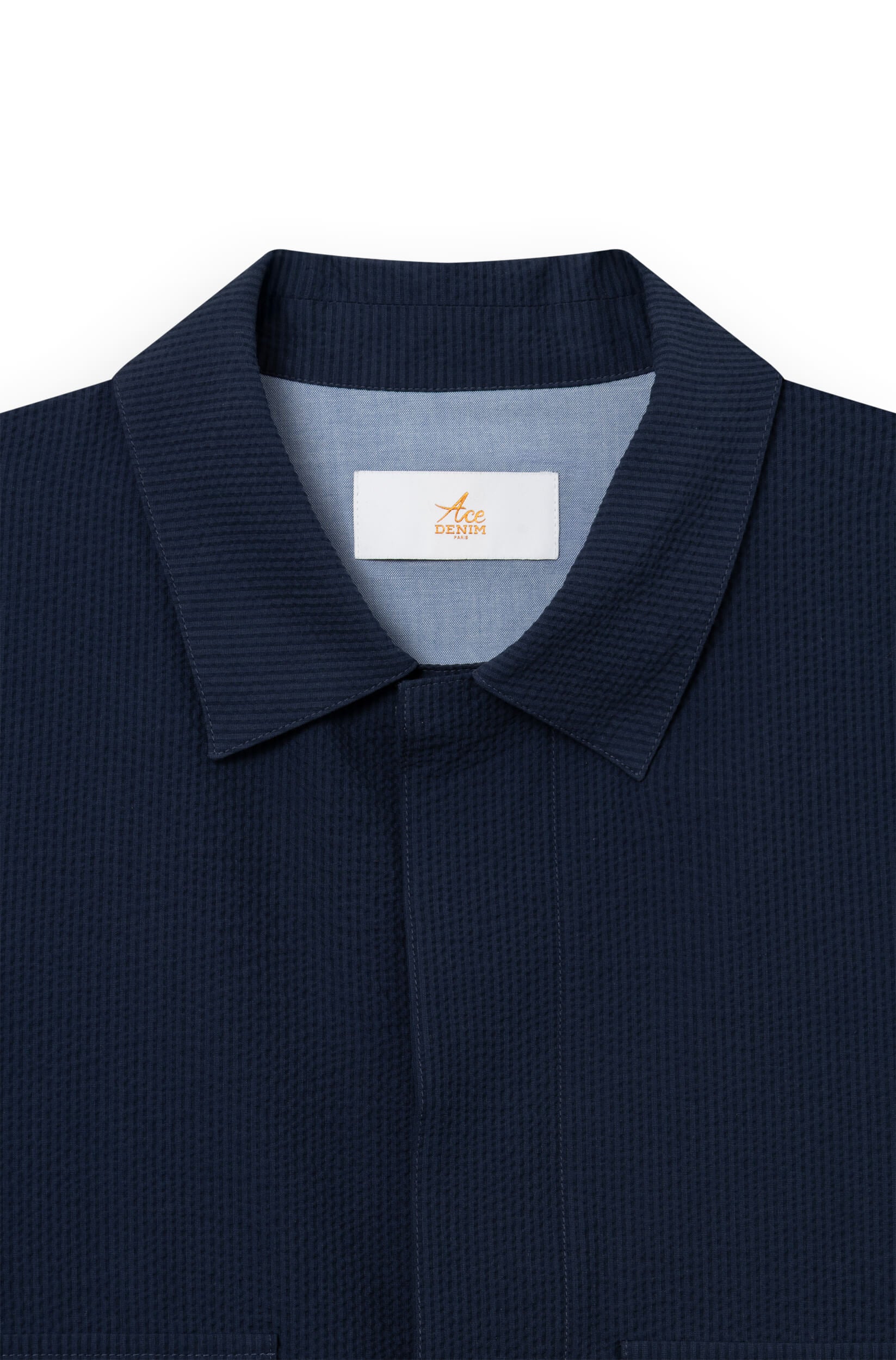 Veste seersucker homme Vue 5 - Ace Denim Paris