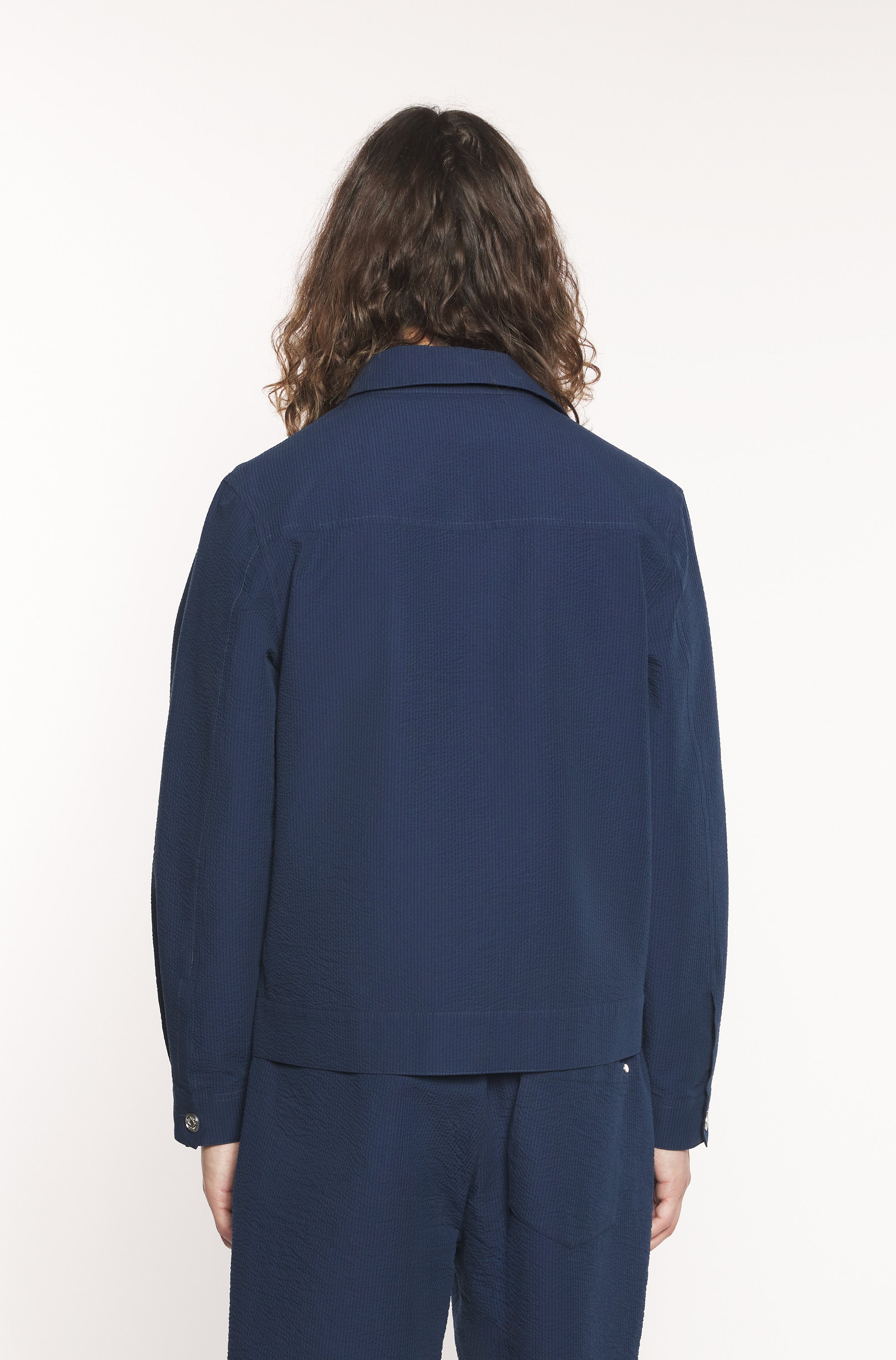 Veste seersucker homme Vue 4 - Ace Denim Paris