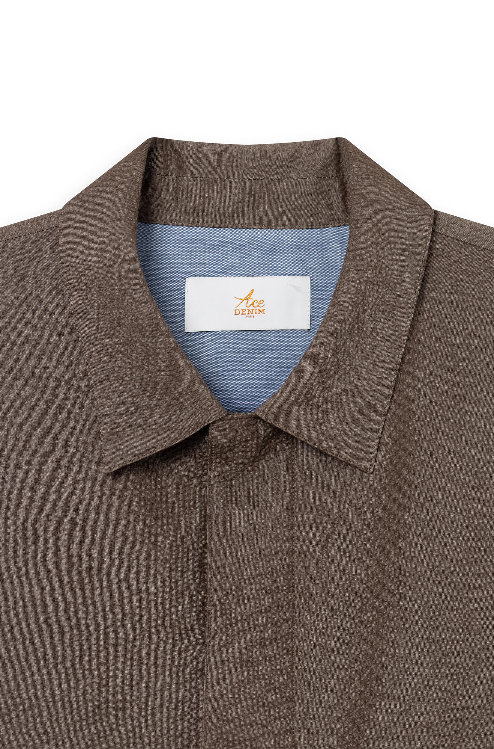 Veste seersucker homme Vue 10 - Ace Denim Paris