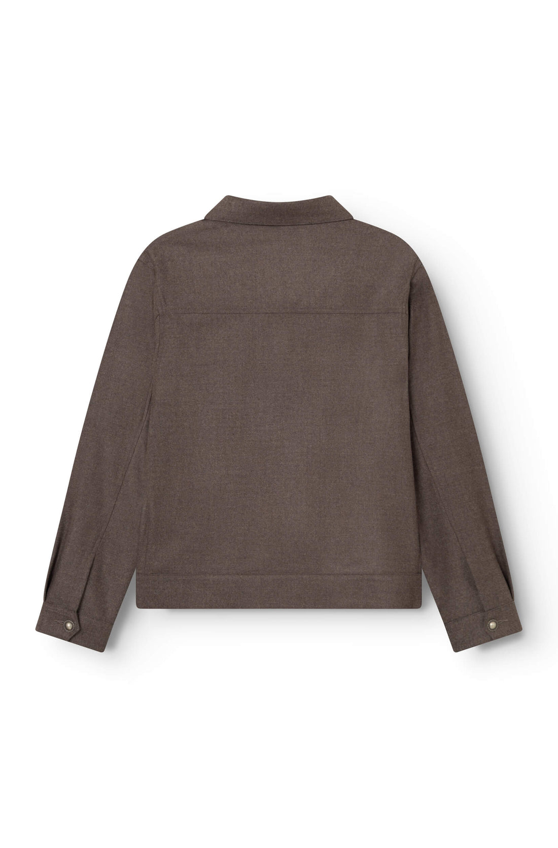 AD 178 - Blouson en Laine Mérinos Marron