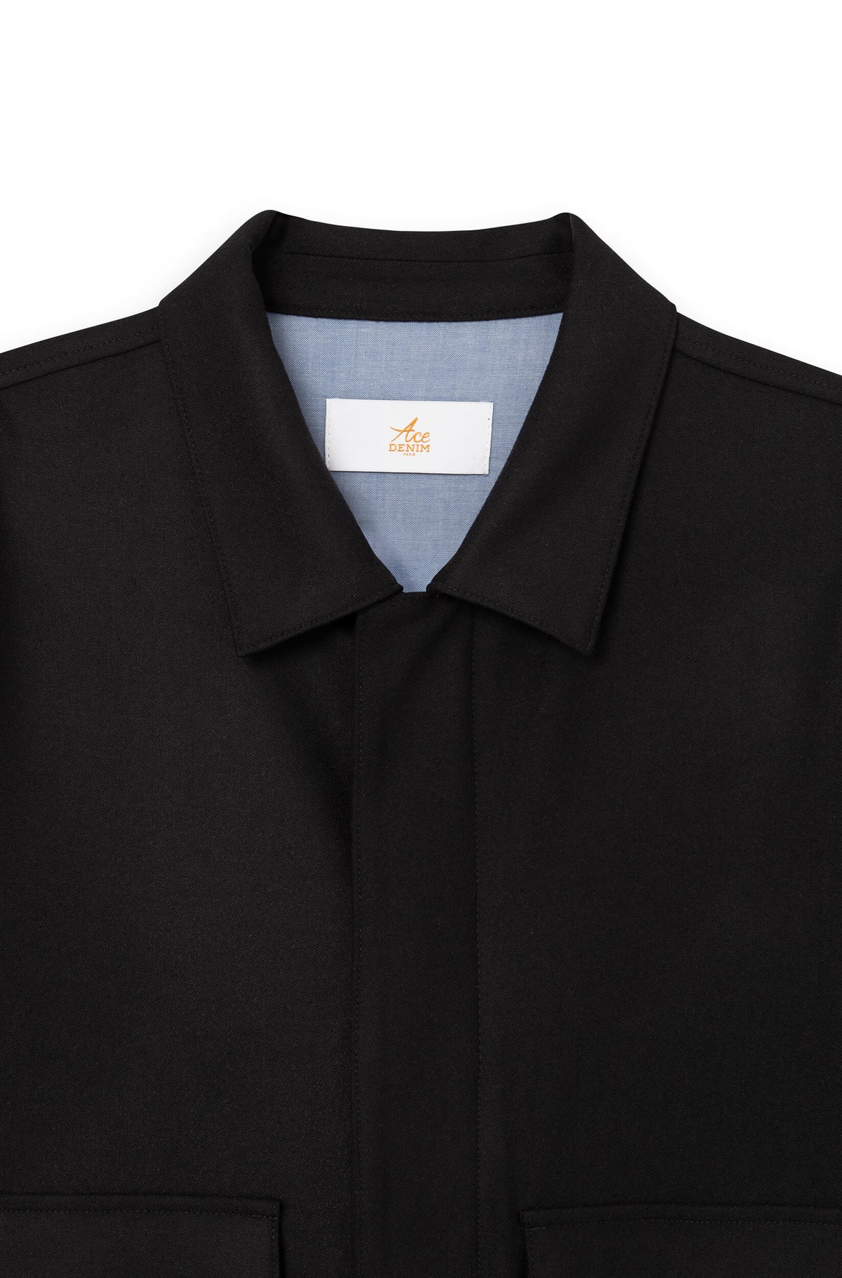 AD 178 - Black Merino Wool Jacket