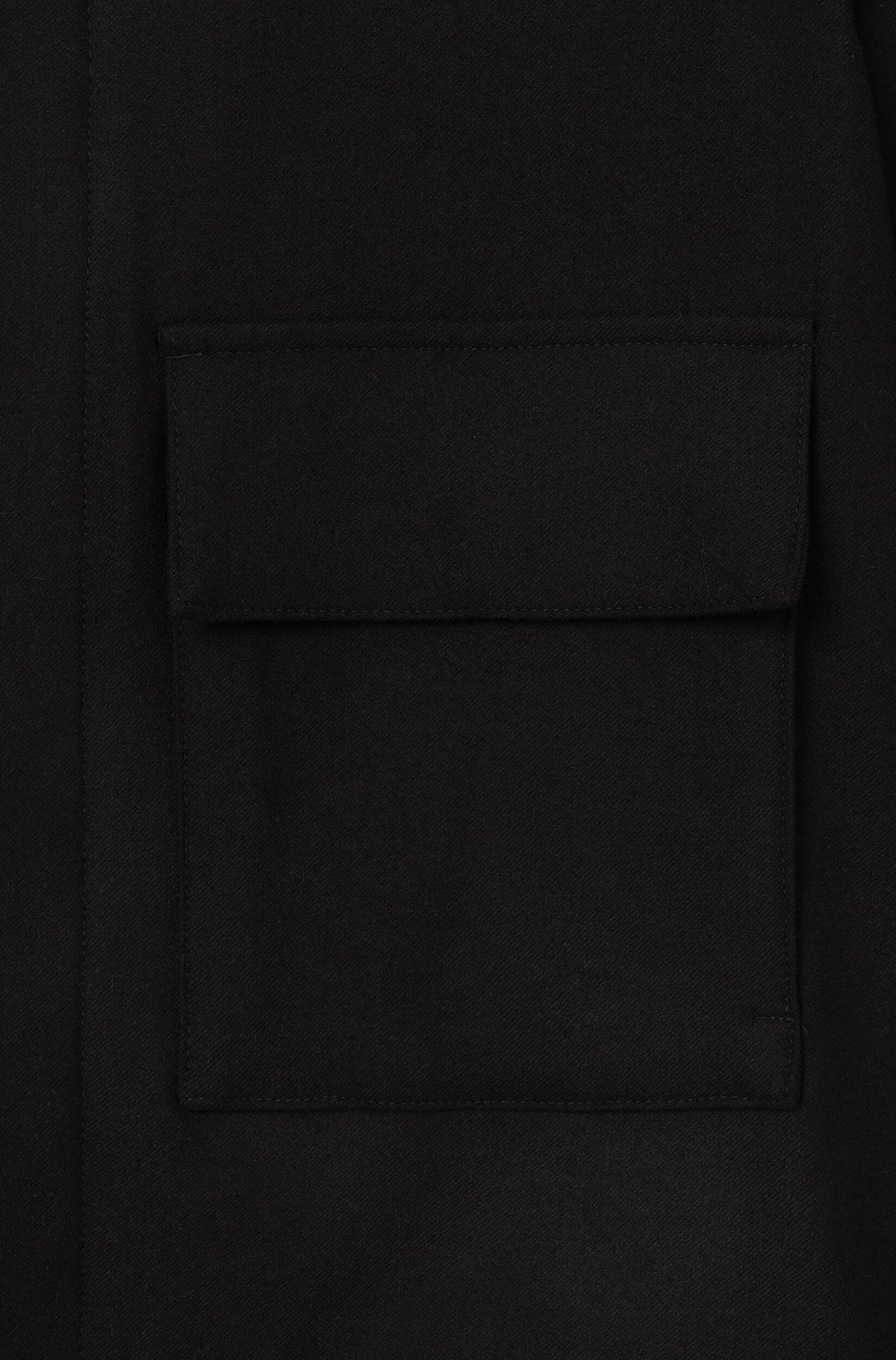 AD 178 - Black Merino Wool Jacket