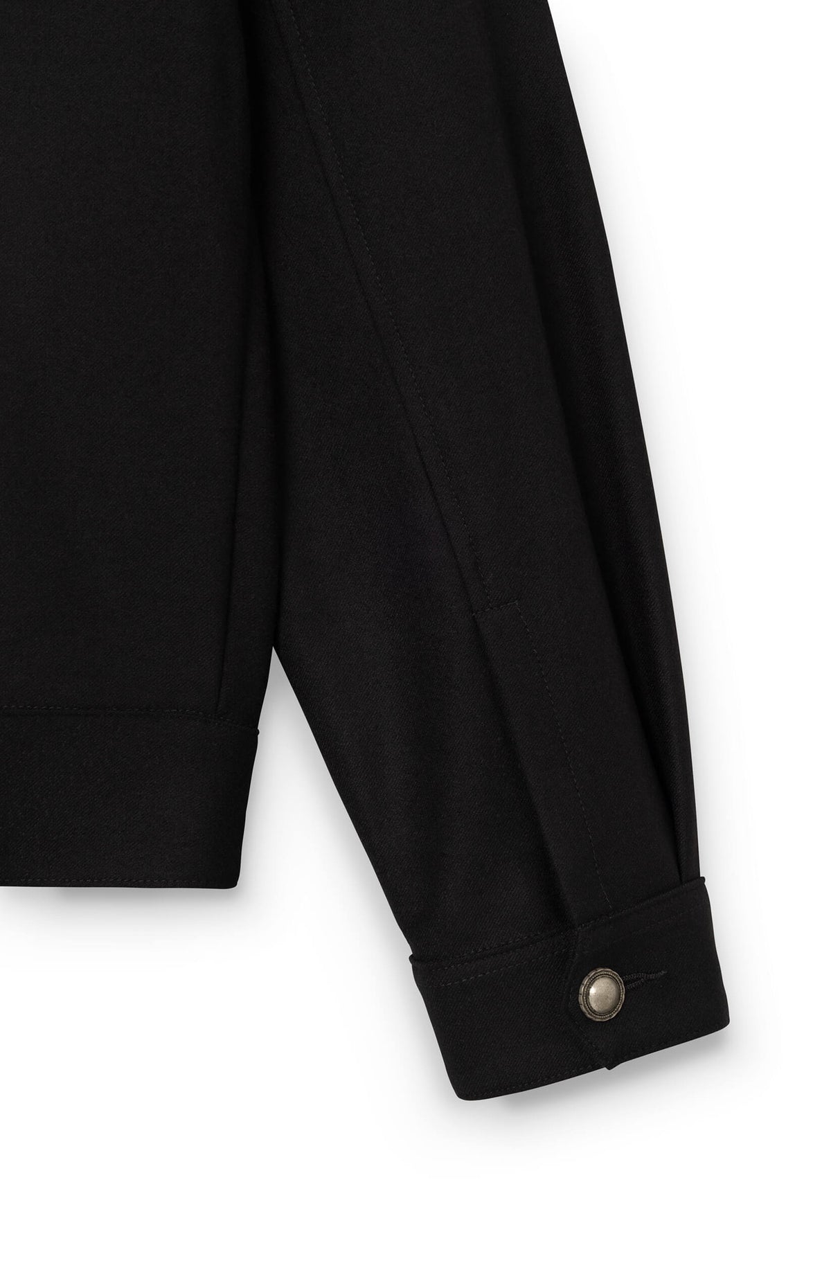 AD 178 - Black Merino Wool Jacket