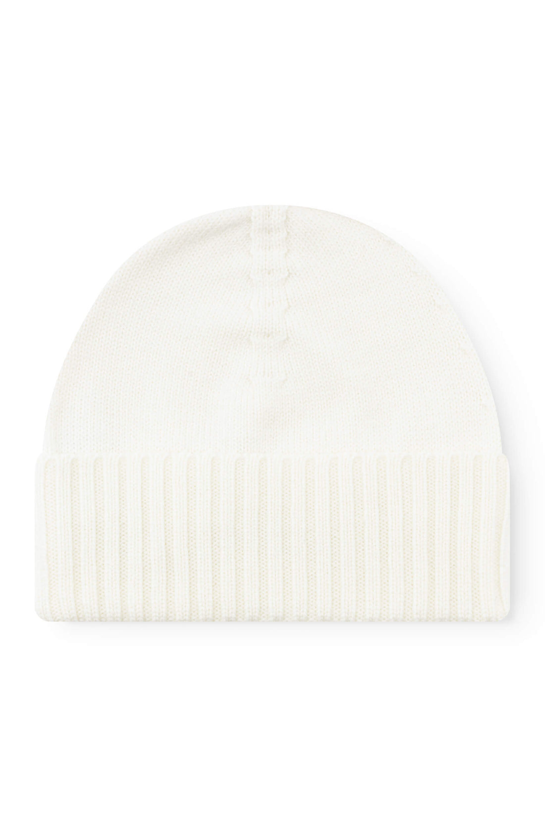 Bonnet en laine mérinos blanc