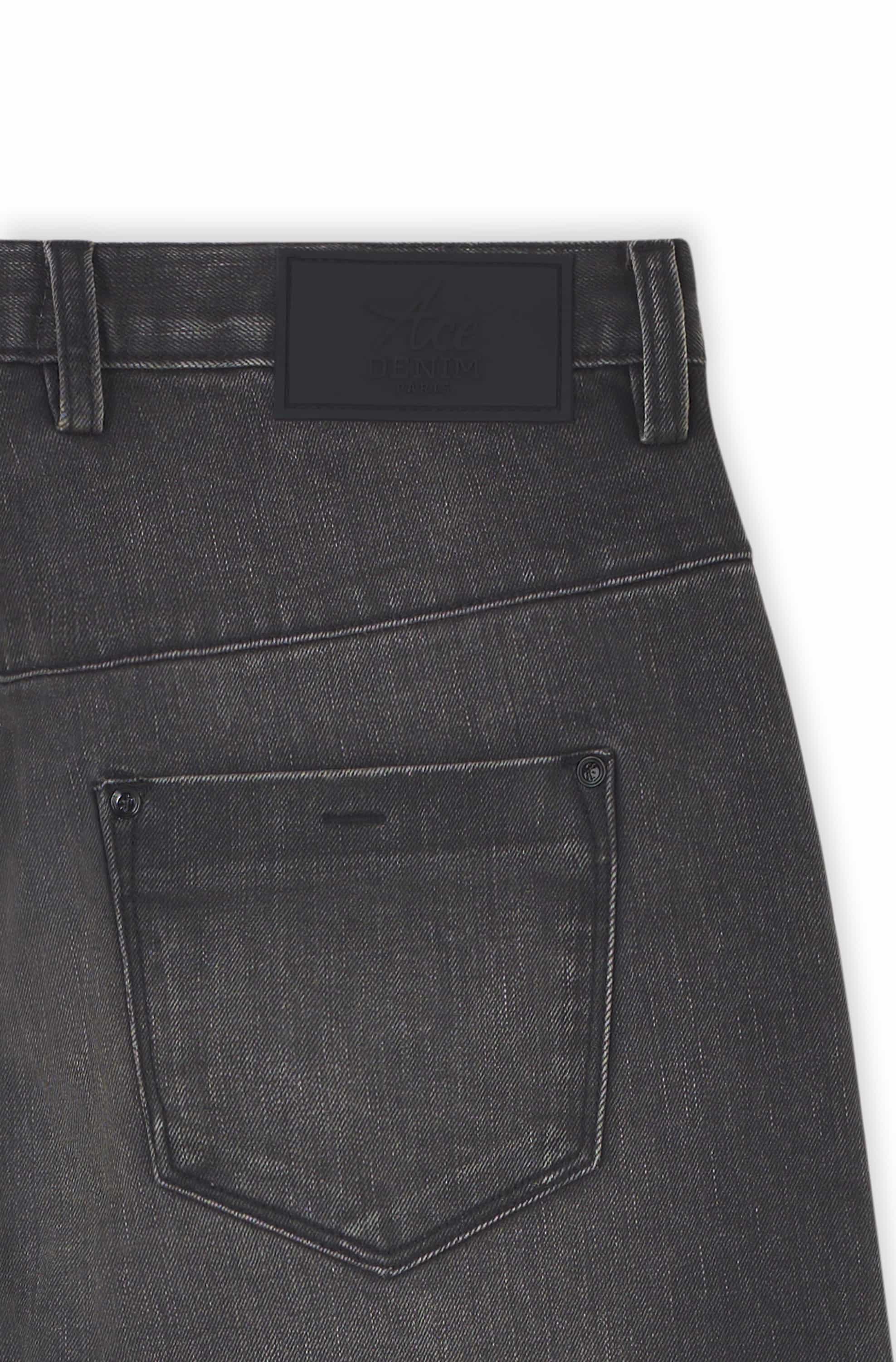Pantalon cargo homme gris foncé Vue 6 - Ace Denim Paris
