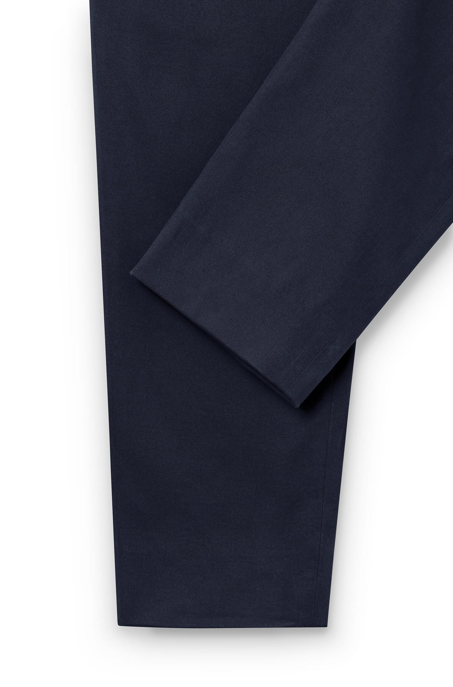 Cheville du pantalon en cachemire marine pour homme