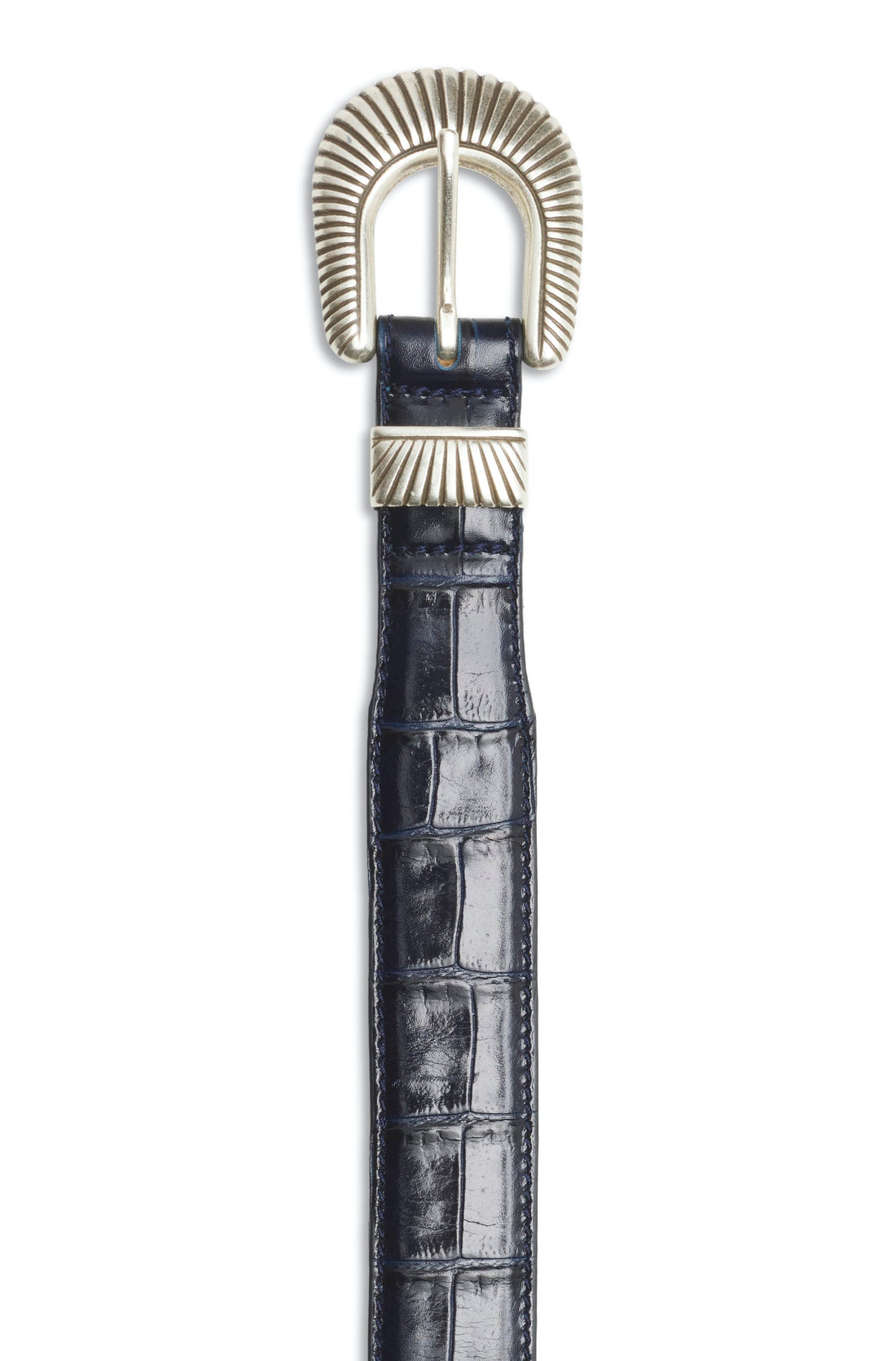 AD 122 - Ceinture Cowboy Bleu Nuit