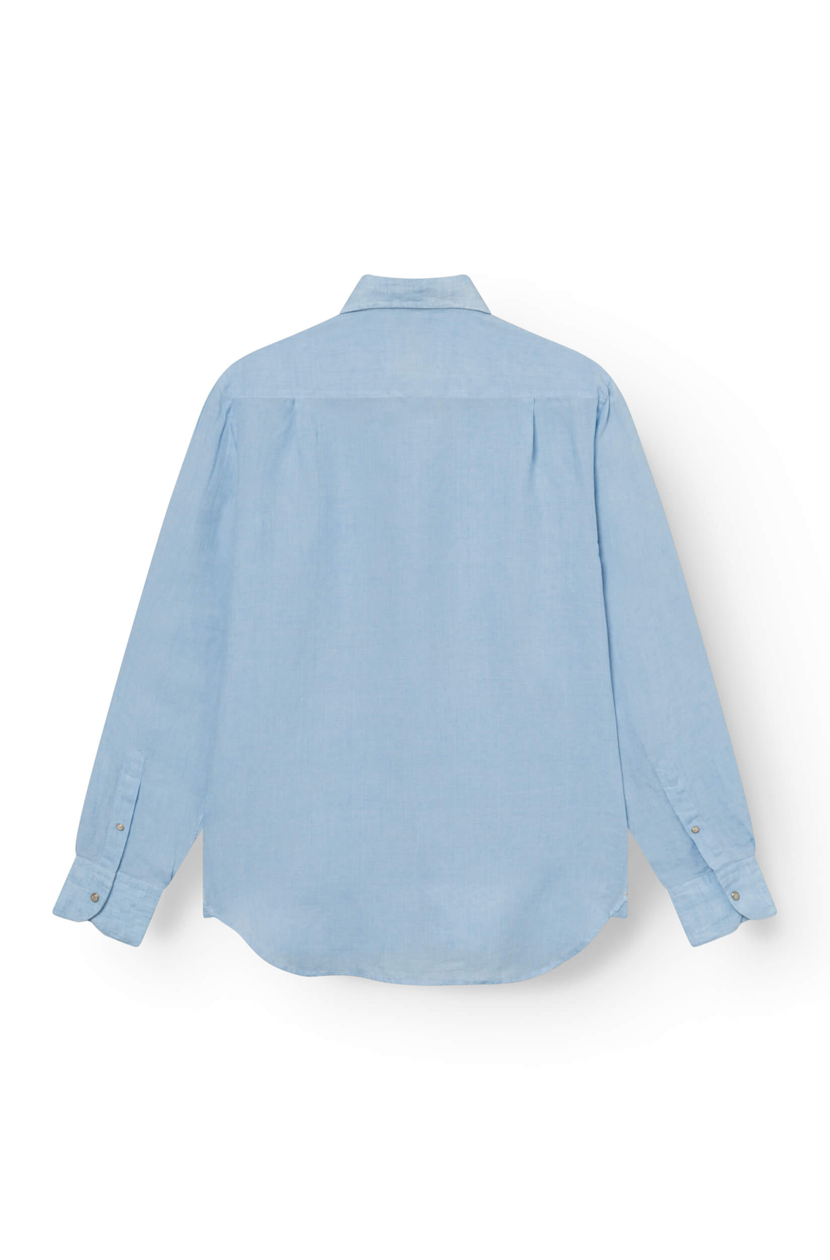 Ace Denim - Chemise en lin Homme - Bleu Ciel