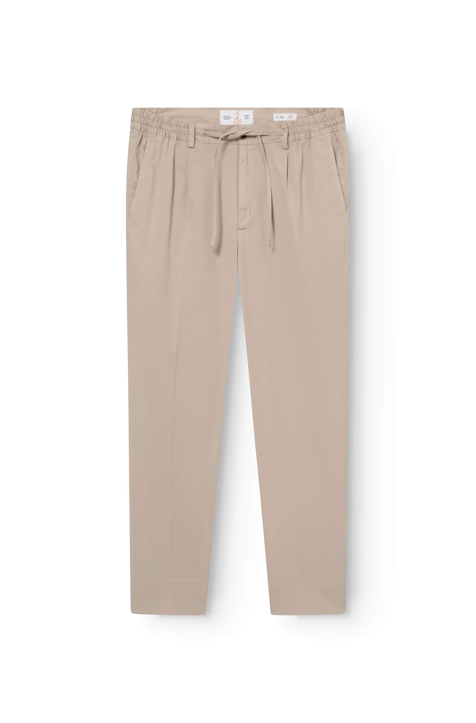 Pantalon chino homme coton soie - Ace Denim Paris