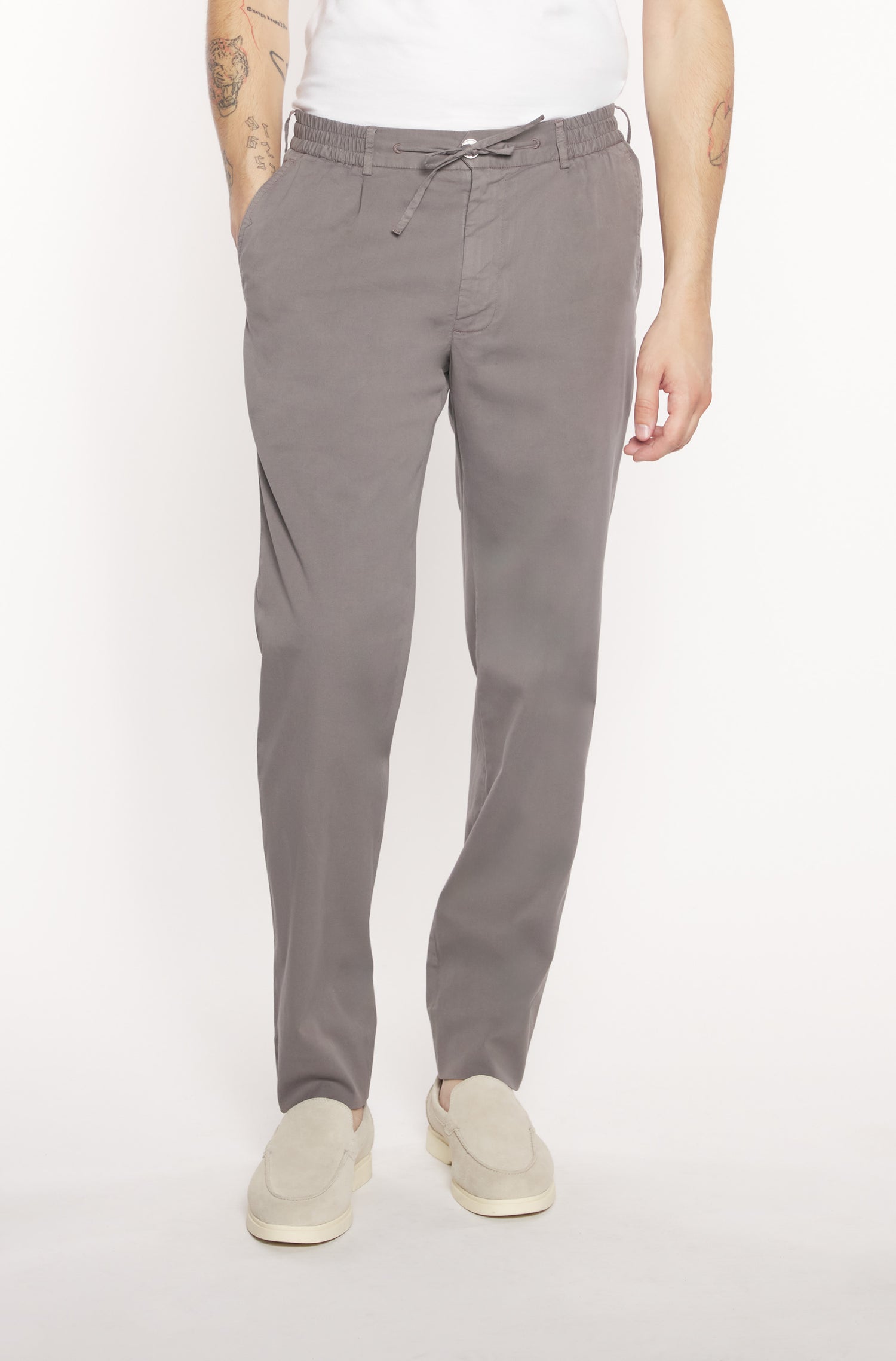 AD 39 - Pantalon Coton &amp; Soie