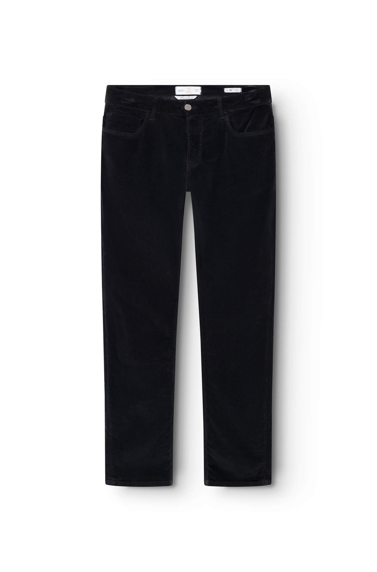 Smooth corduroy pants for men