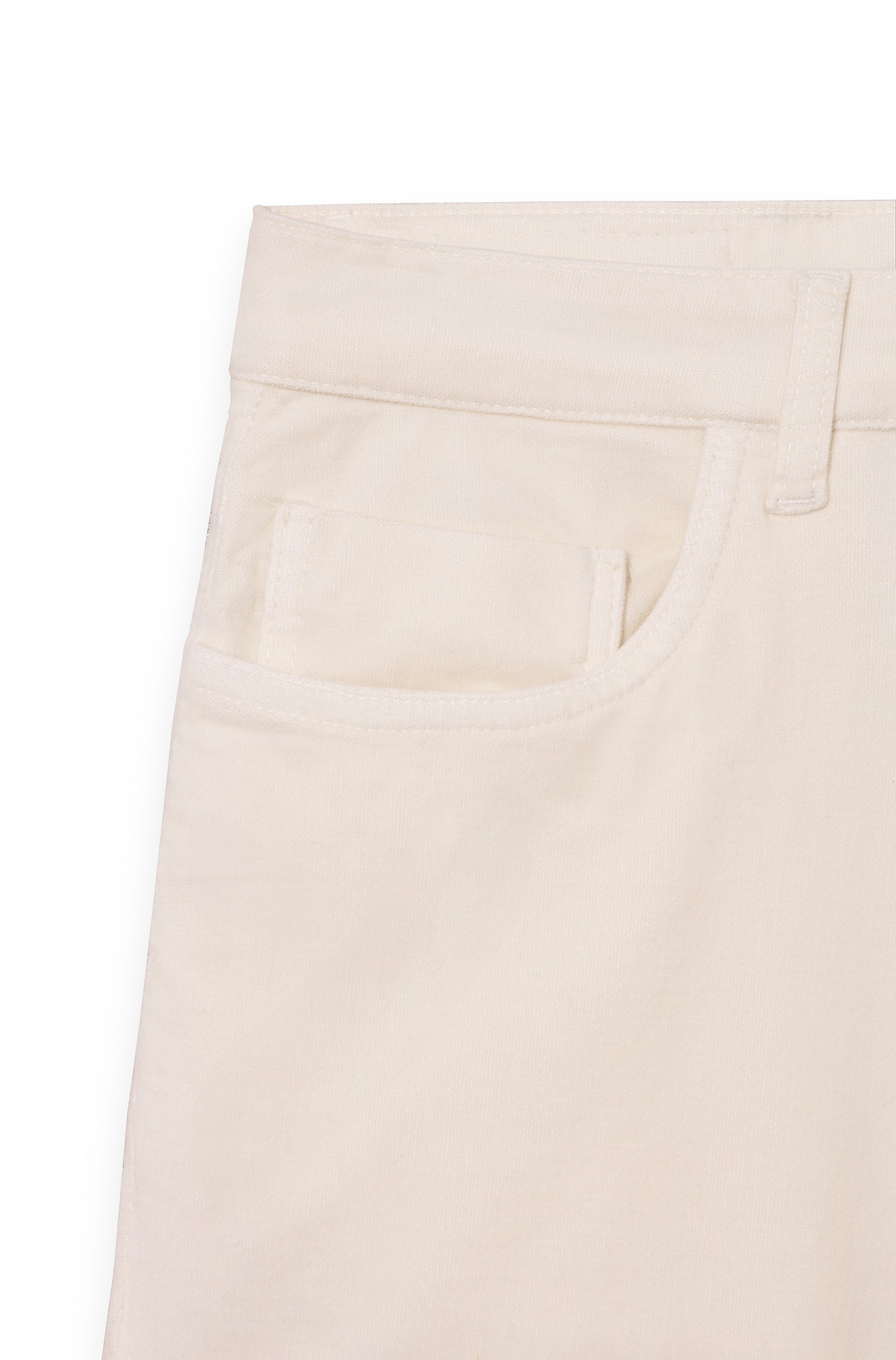 Pantalon velours homme blanc cassé Vue 5 - Ace Denim Paris
