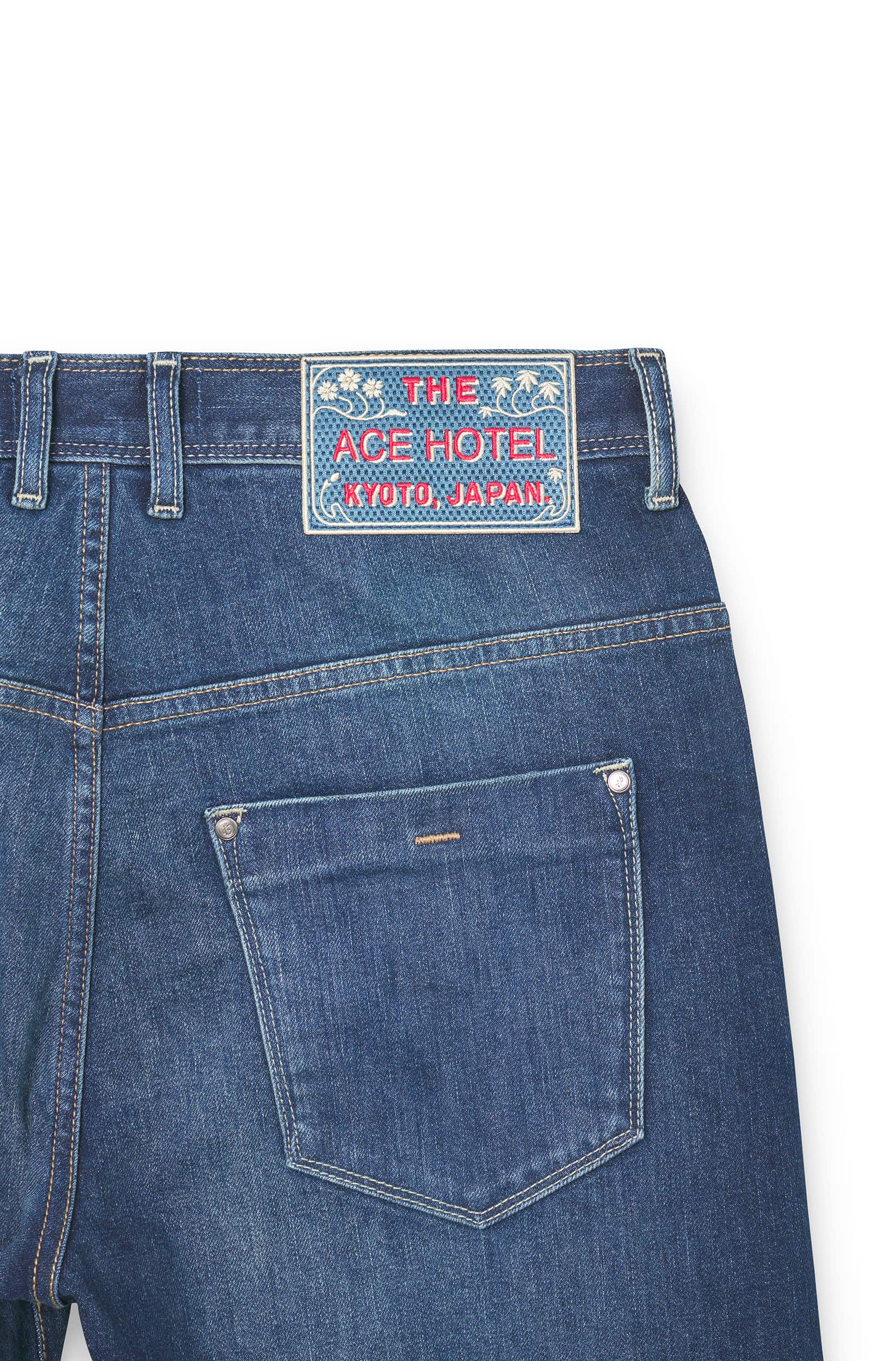 Jeans Japan selvedge homme pierre foncé Vue 3 - Ace Denim Paris