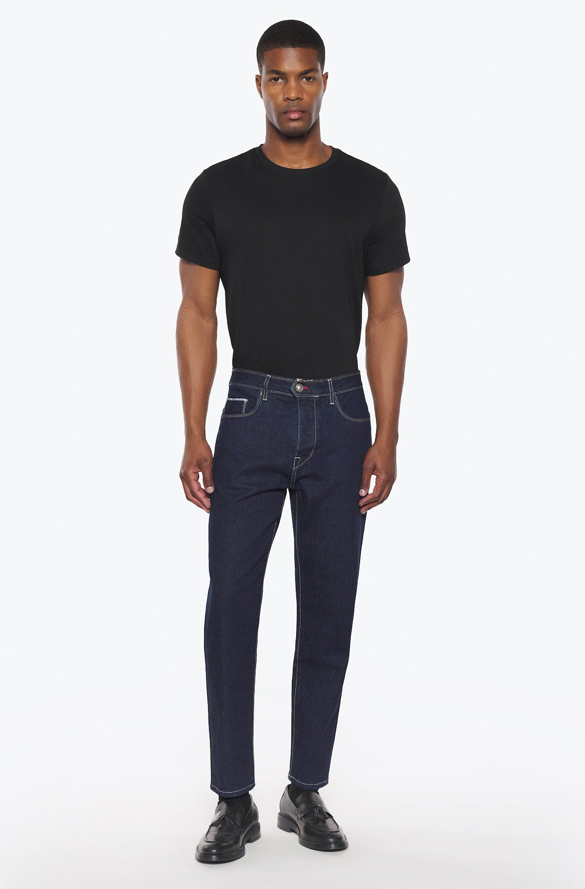 Jeans Japan selvedge homme brut indigo Vue 2 - Ace Denim Paris