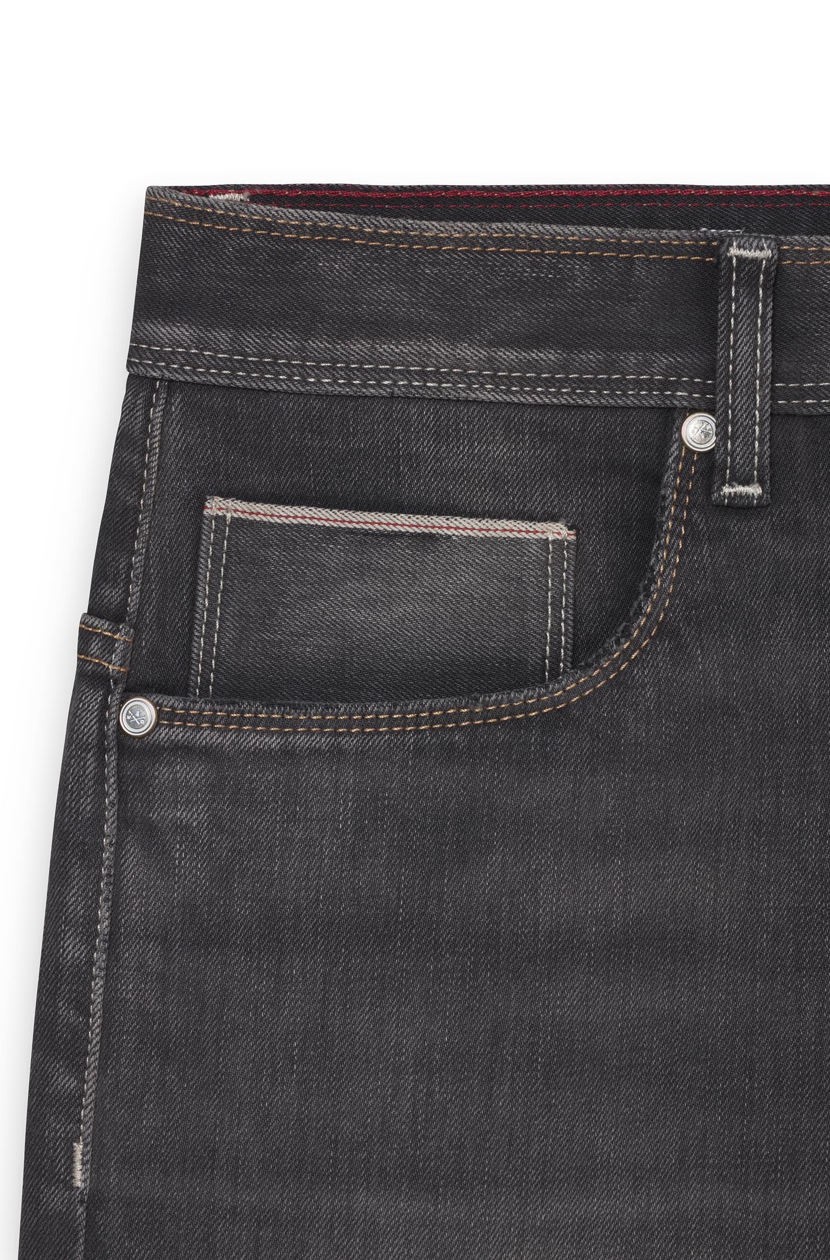 Jeans Japan selvedge homme gris Vue 7 - Ace Denim Paris