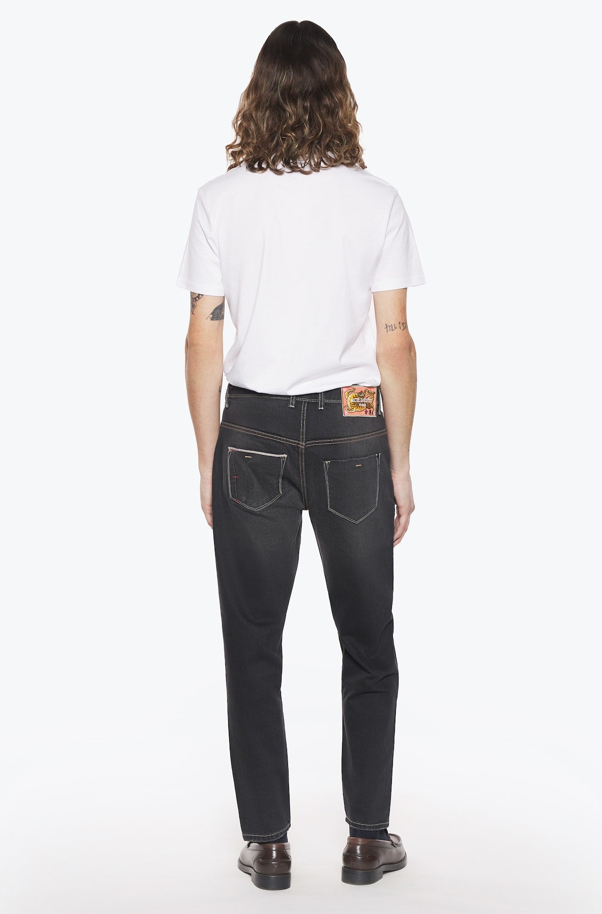 Jeans Japan selvedge homme gris foncé Vue 4 - Ace Denim Paris