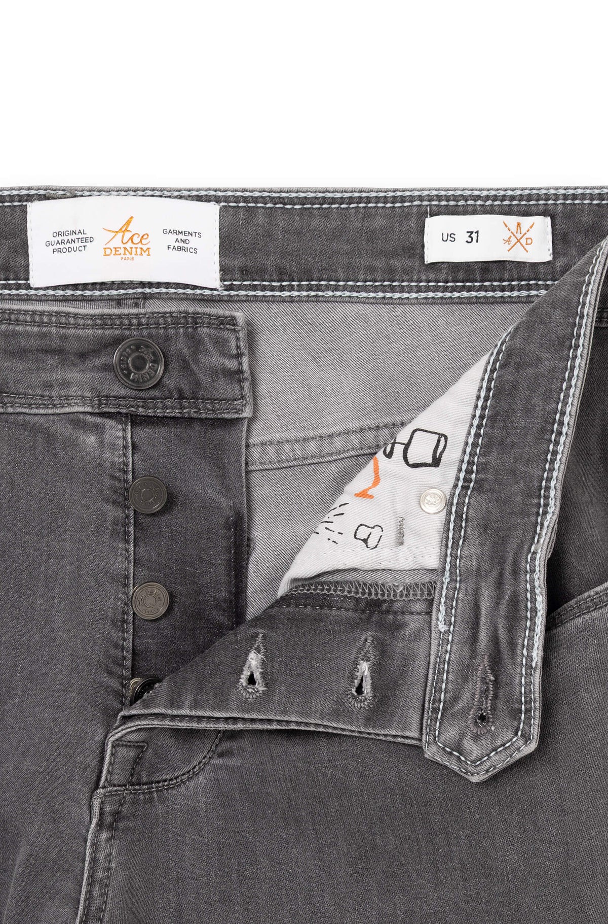 AD 10 Denim - Grey