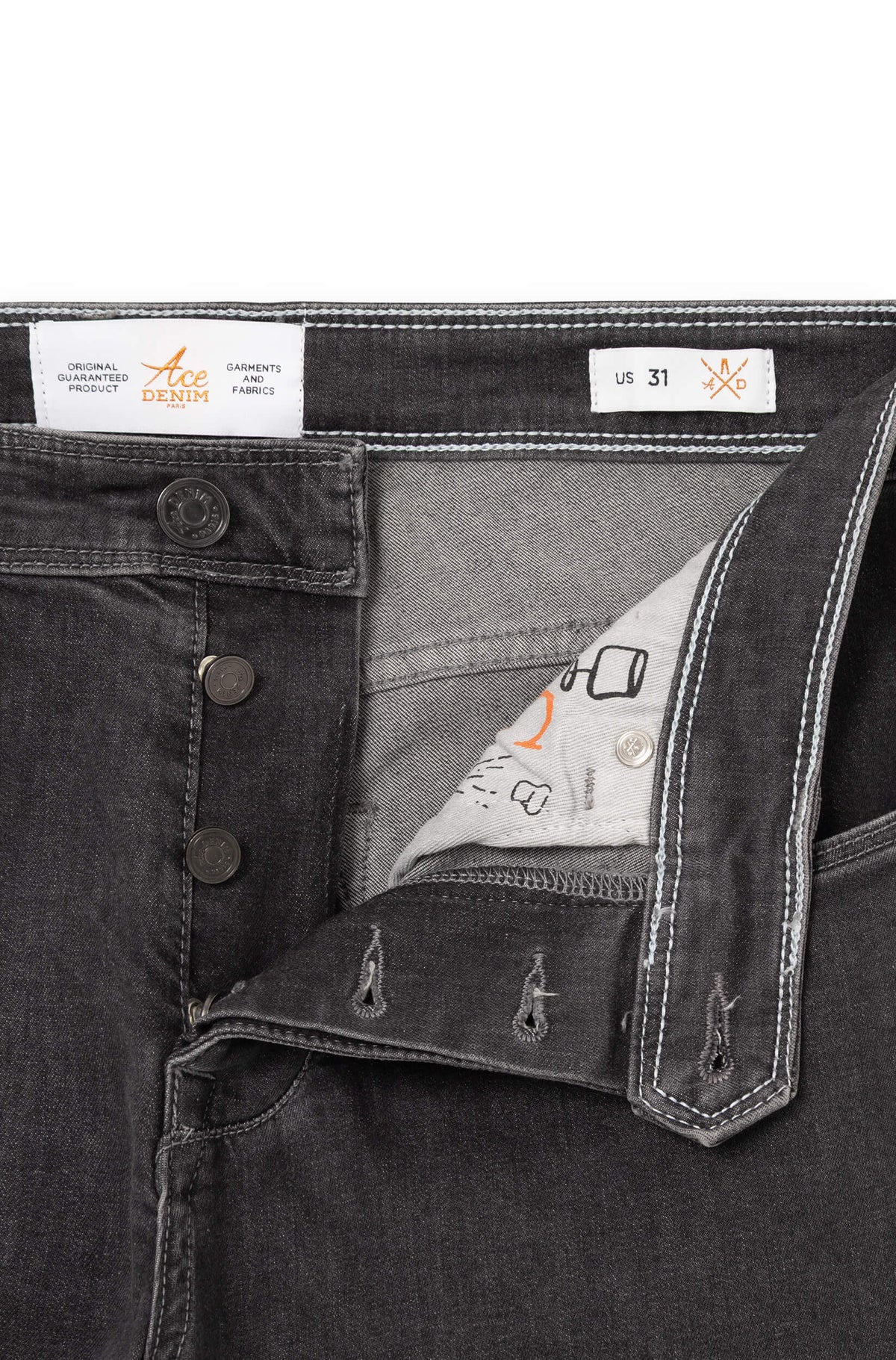 AD 10 Denim - Grey