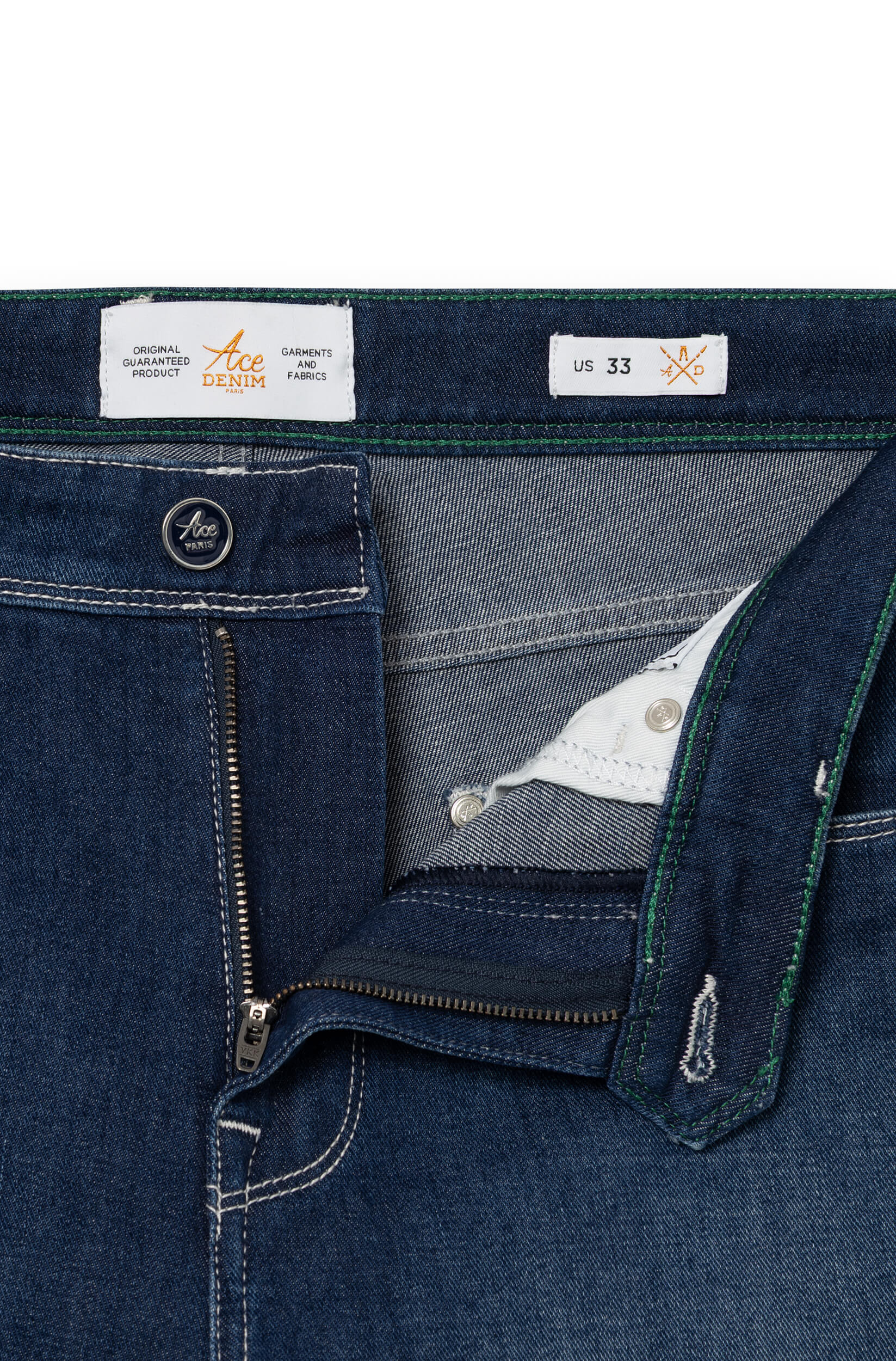 AD 33 Denim - Dark Stone Vert