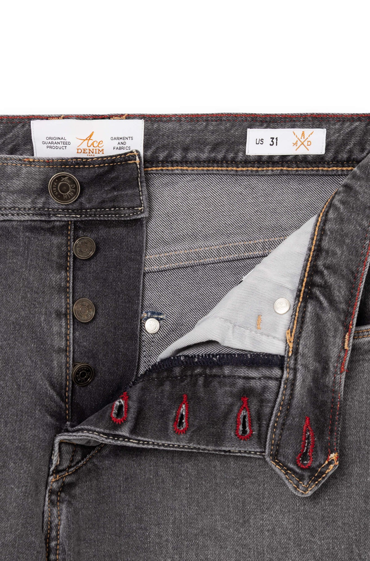 AD 56 Kurabo Denim - Gris