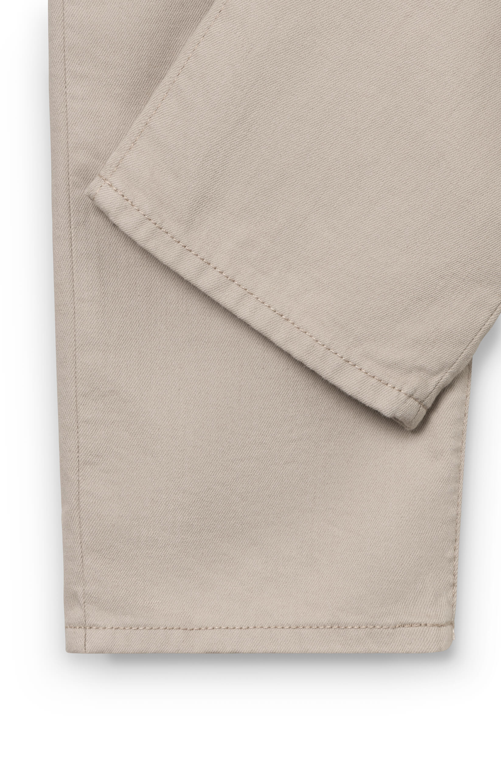 beige jeans rivet