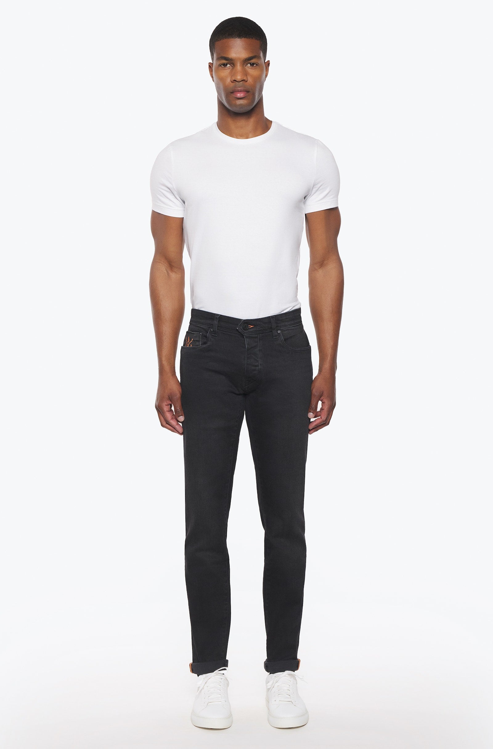 Jeans slim homme noir - Ace Denim Paris
