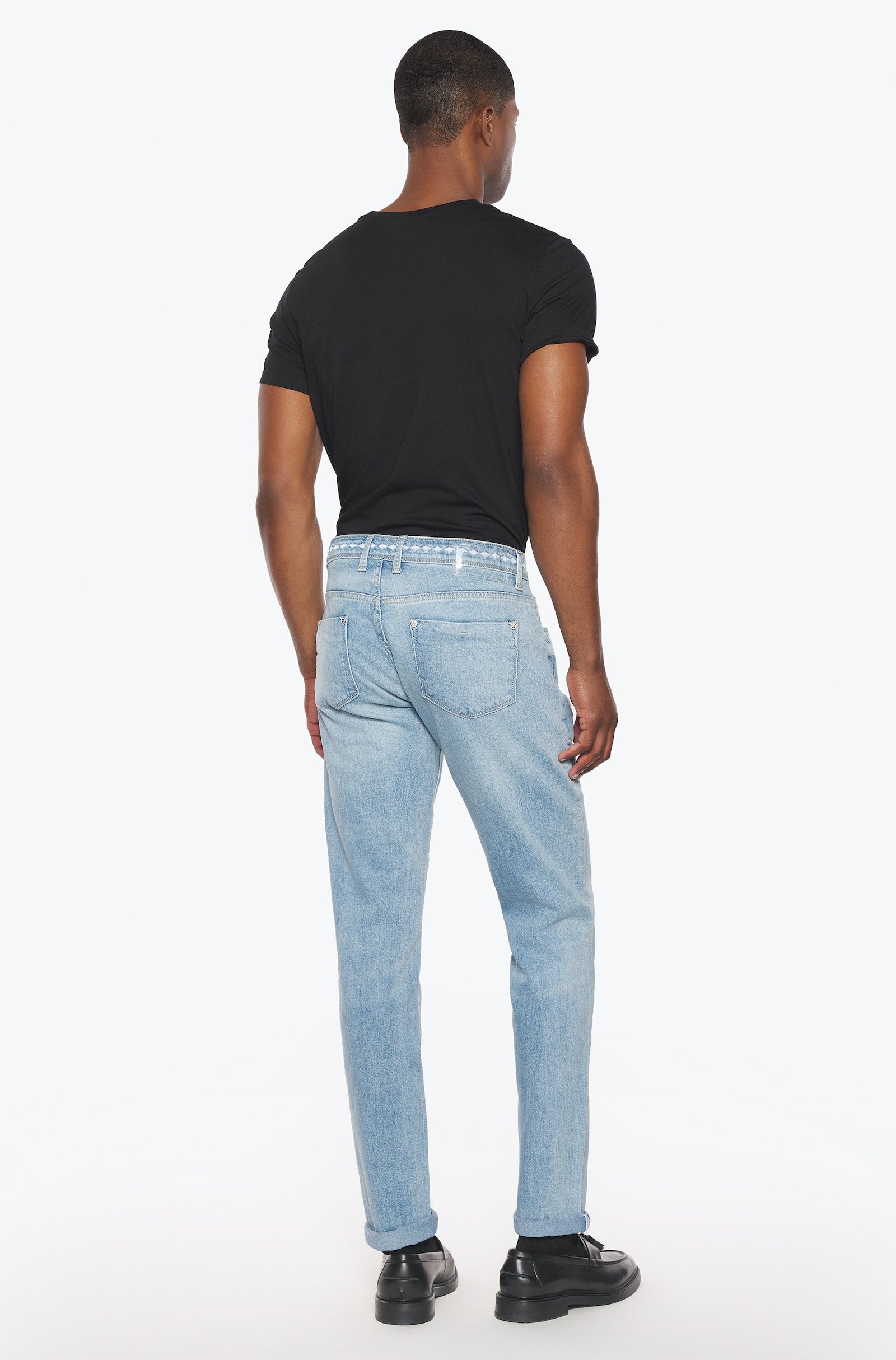 Jeans slim homme pierre clair Vue 3 - Ace Denim Paris