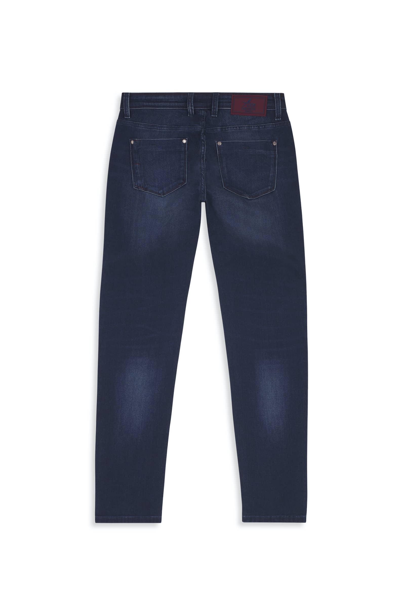 Jeans slim homme pierre moyen bordeaux Vue 5 - Ace Denim Paris