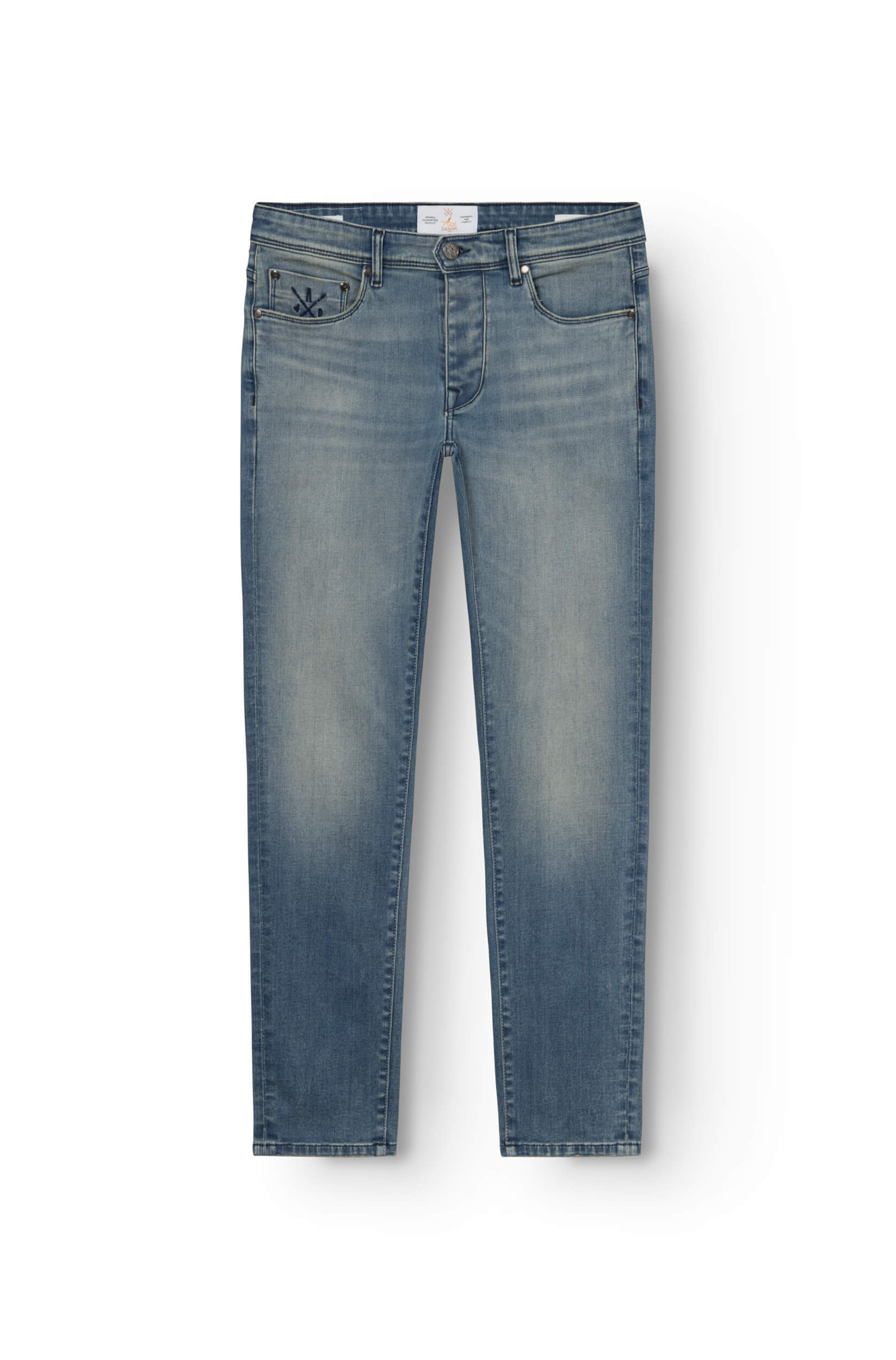Jeans slim homme bleu sable - Ace Denim Paris