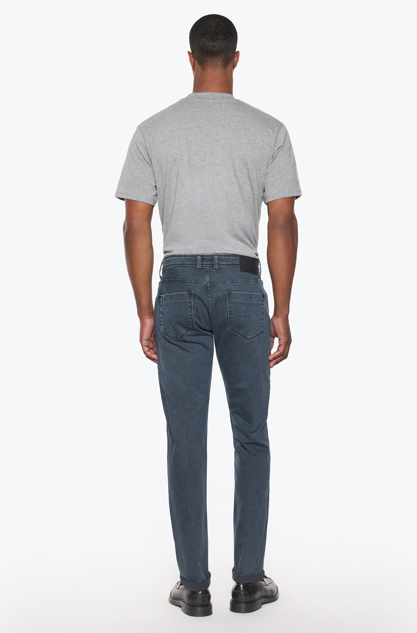 Jeans slim homme bleu gris Vue 3 - Ace Denim Paris