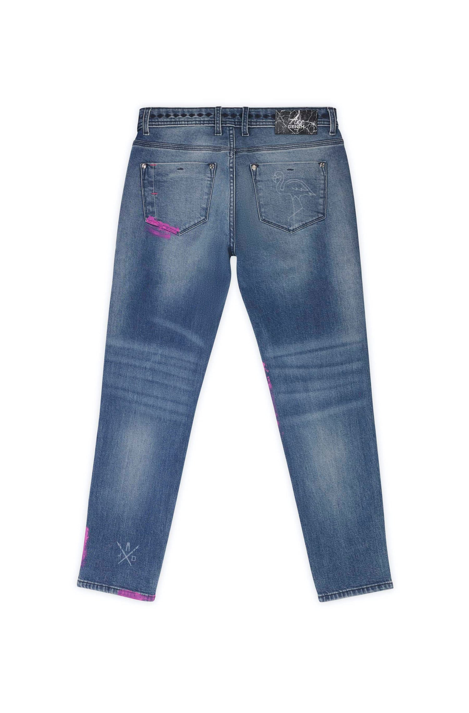 AD 04 Denim - Stone "Flamingo"