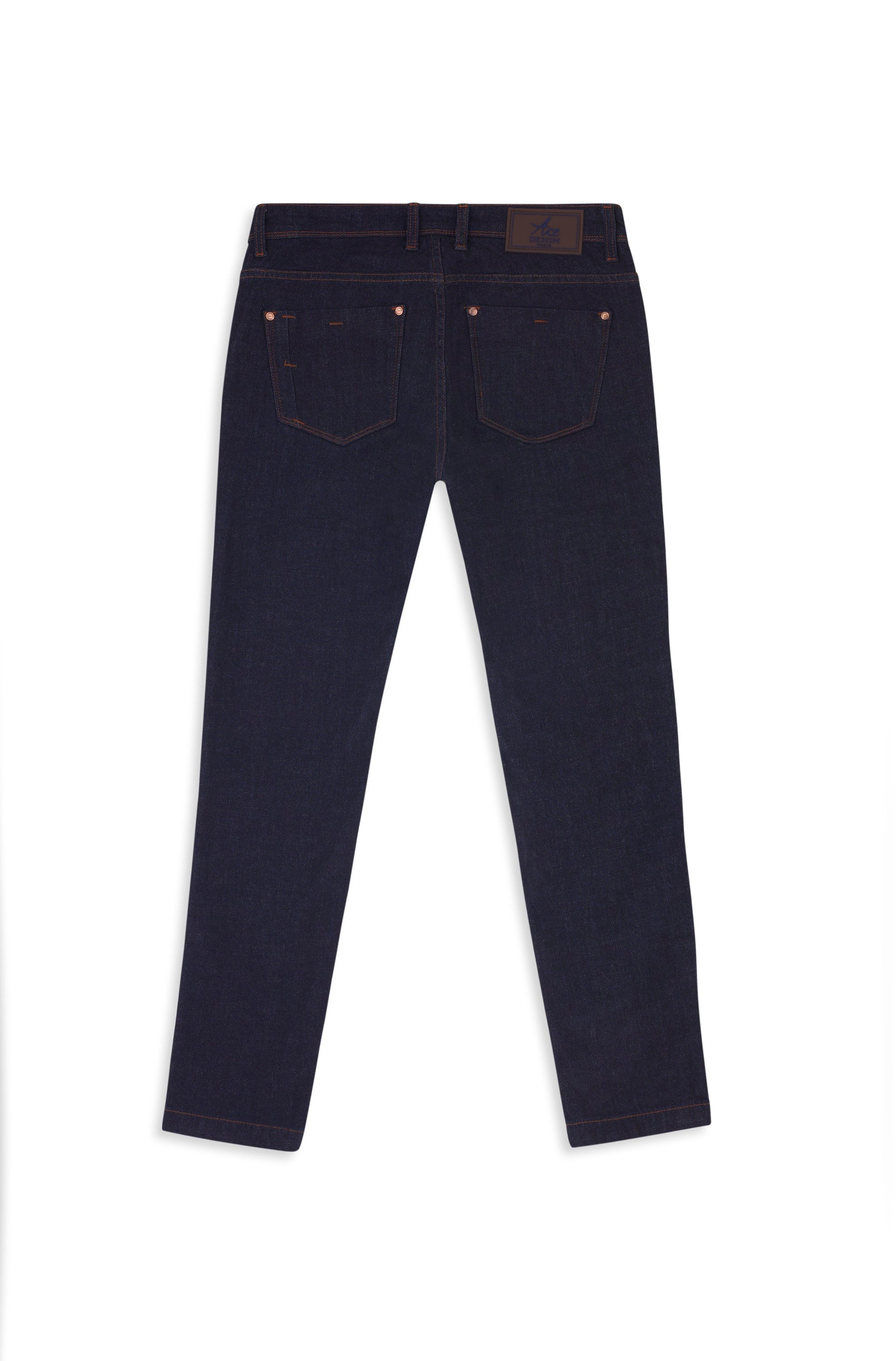 Pantalon Milano homme brut indigo Vue 5 - Ace Denim Paris